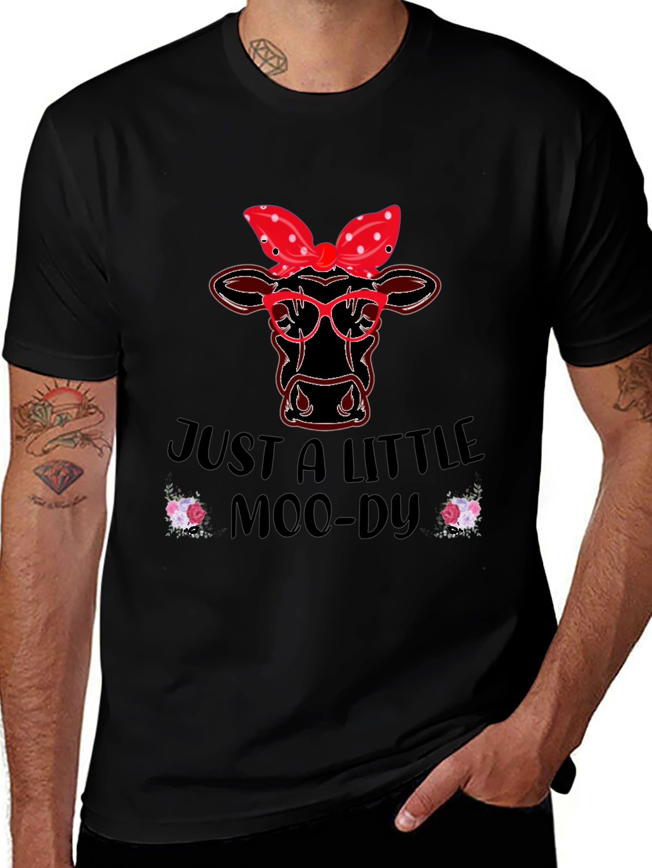 Just a Little Moody Cow T-Shirt