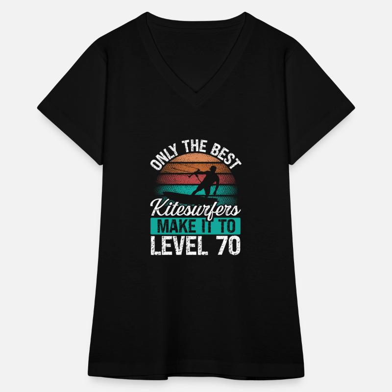 70 Kitesurf Level 70 Year Retro Kiteboarding