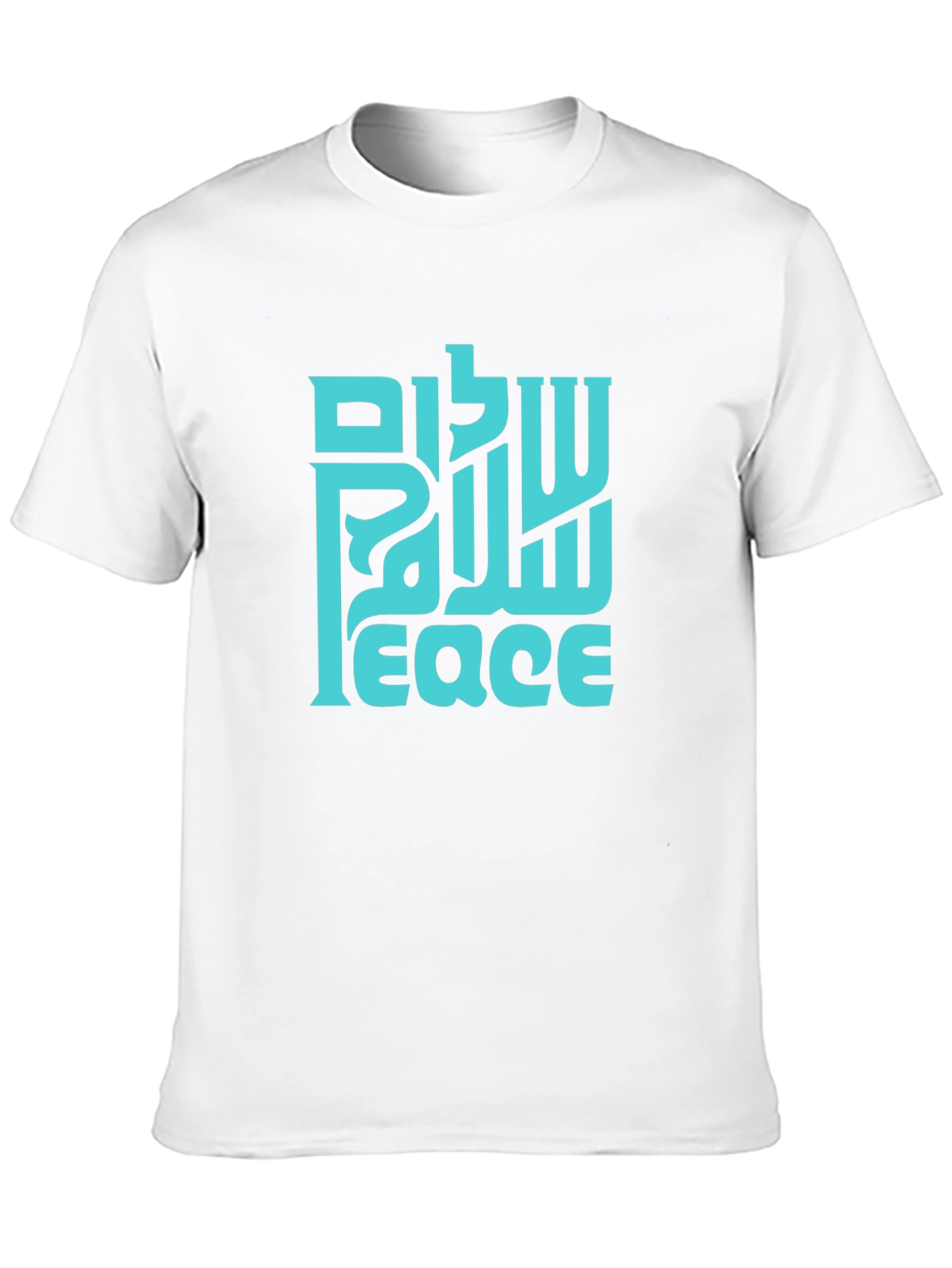 Peace Graphic T-Shirt - Shalom Salam Peace