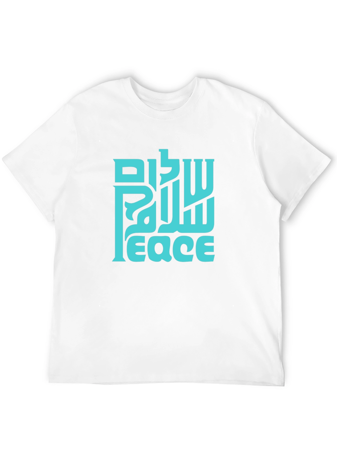 Peace Graphic T-Shirt - Shalom Salam Peace