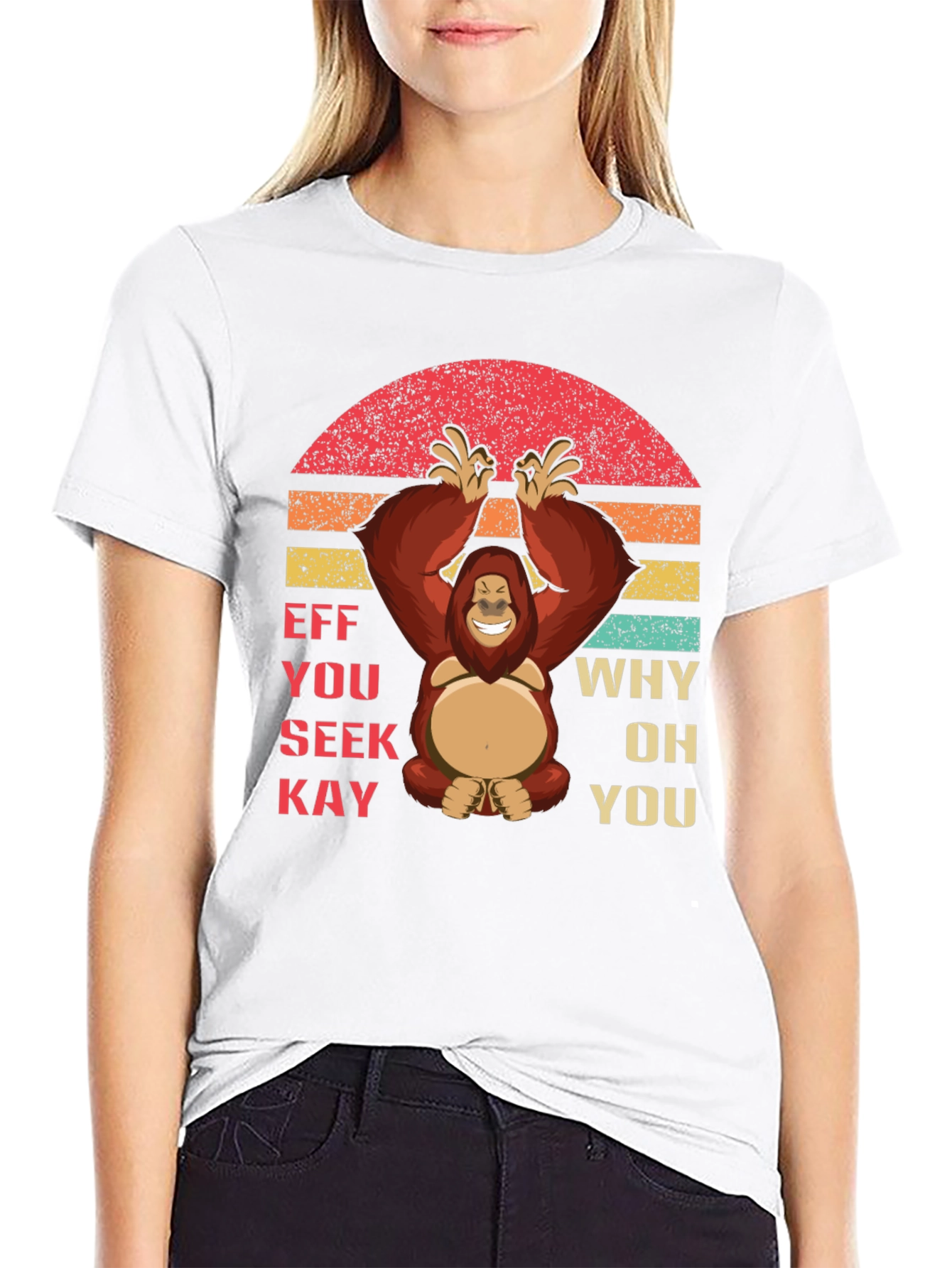 Eff You See Kay Monkey T-Shirt