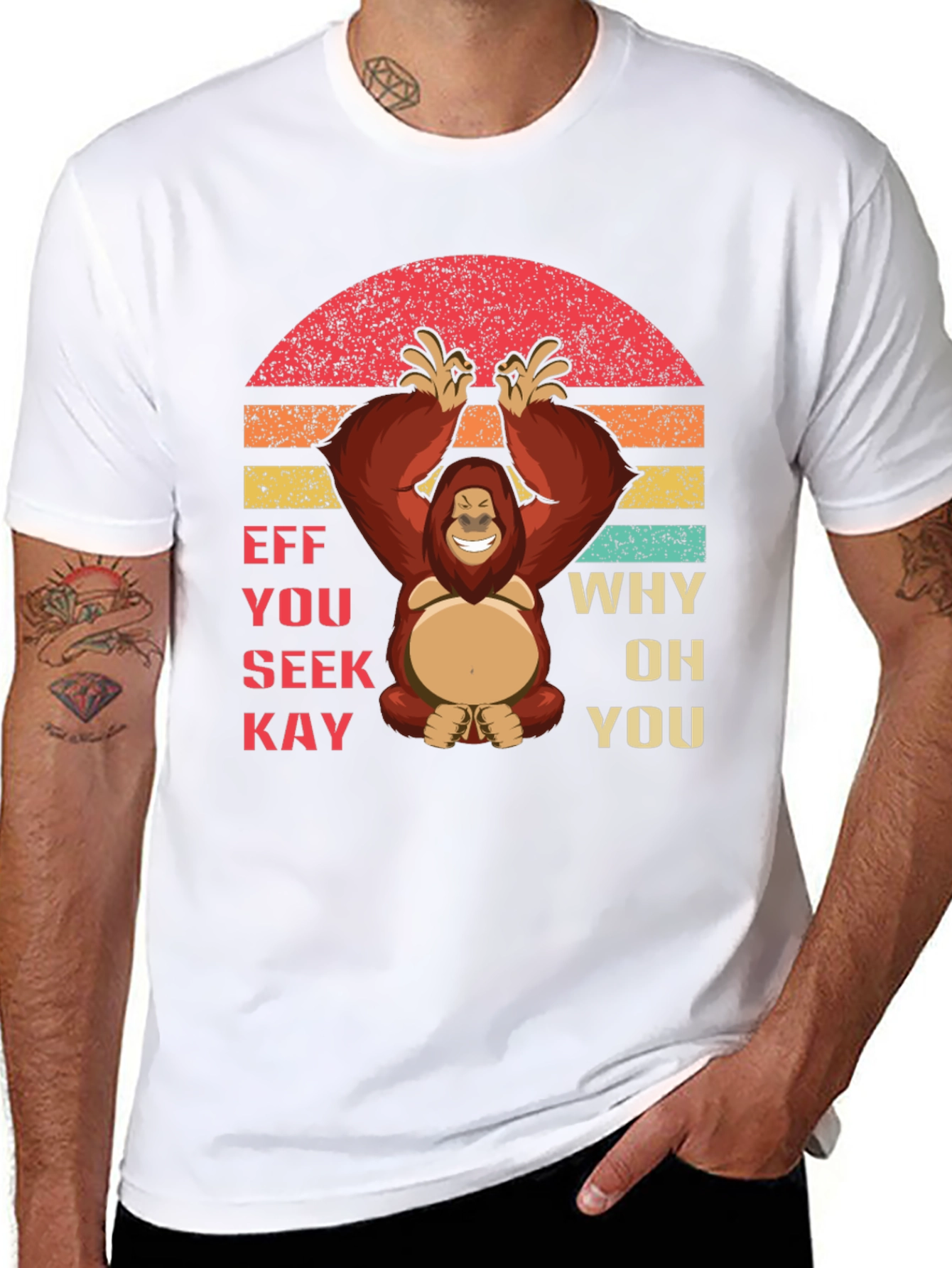 Eff You See Kay Monkey T-Shirt