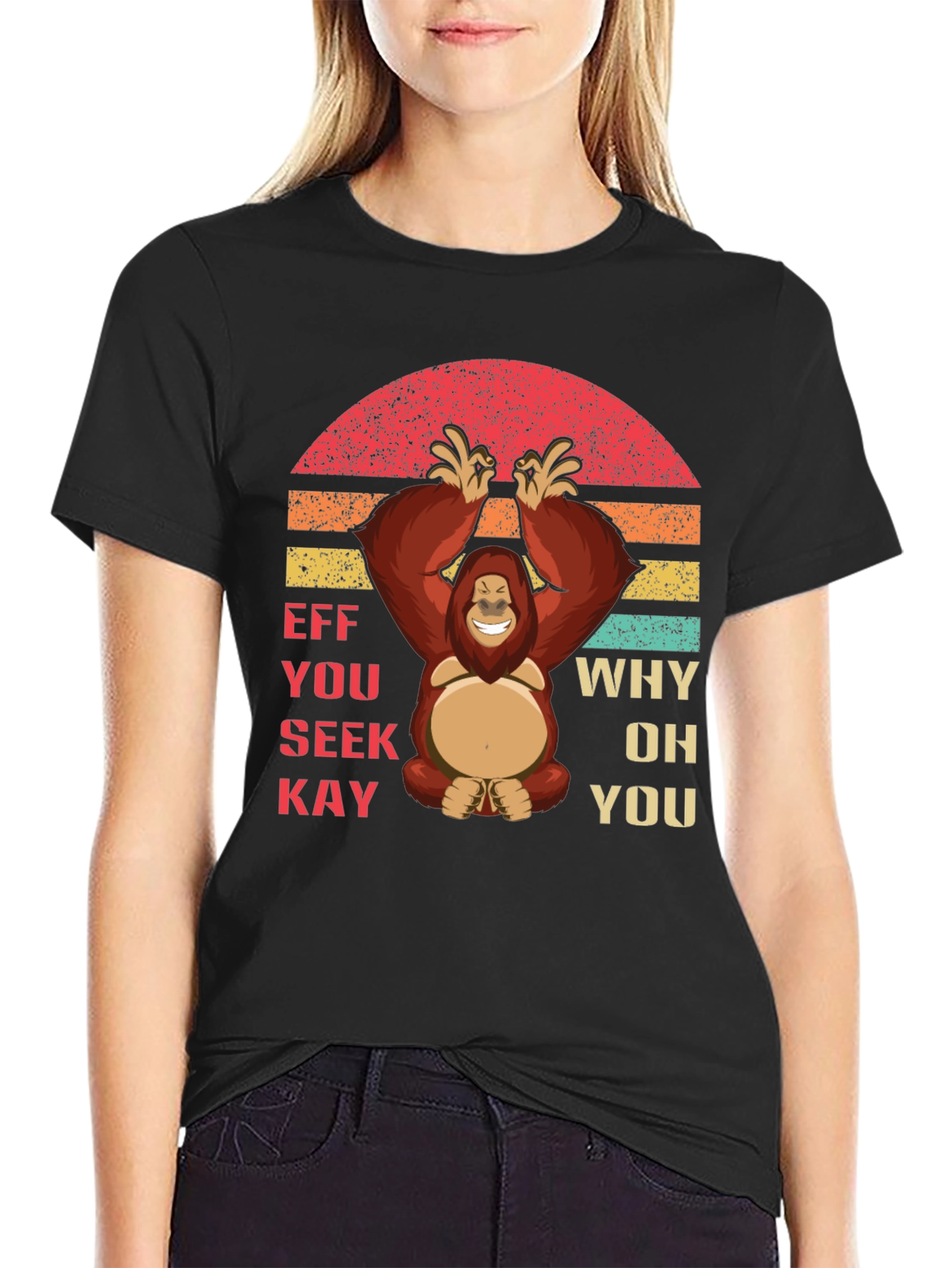 Eff You See Kay Monkey T-Shirt