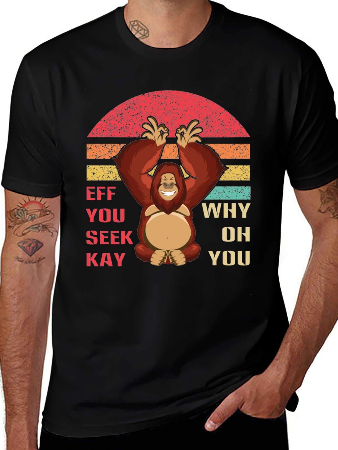 Eff You See Kay Monkey T-Shirt