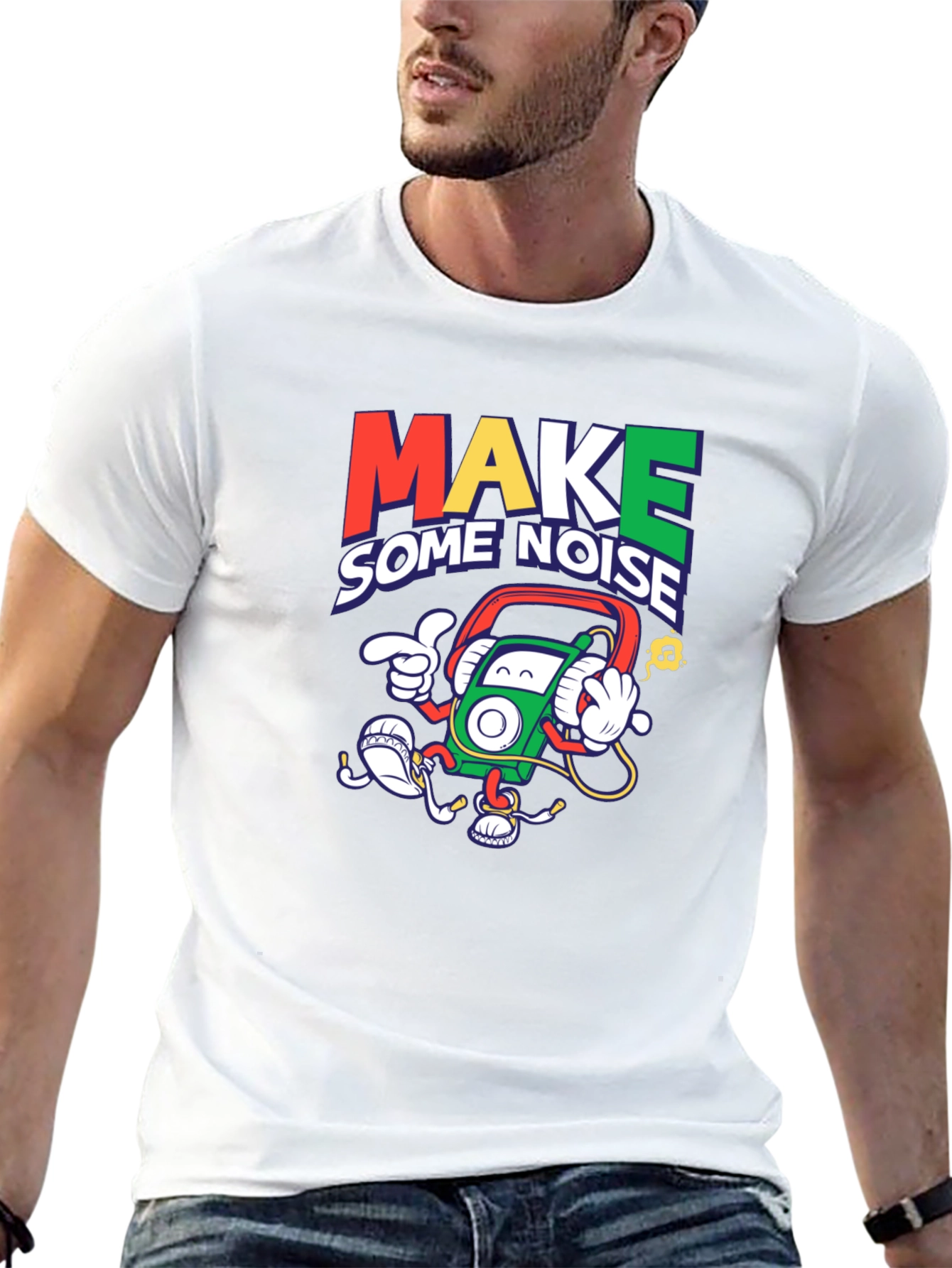 Make Some Noise Graphic Tee