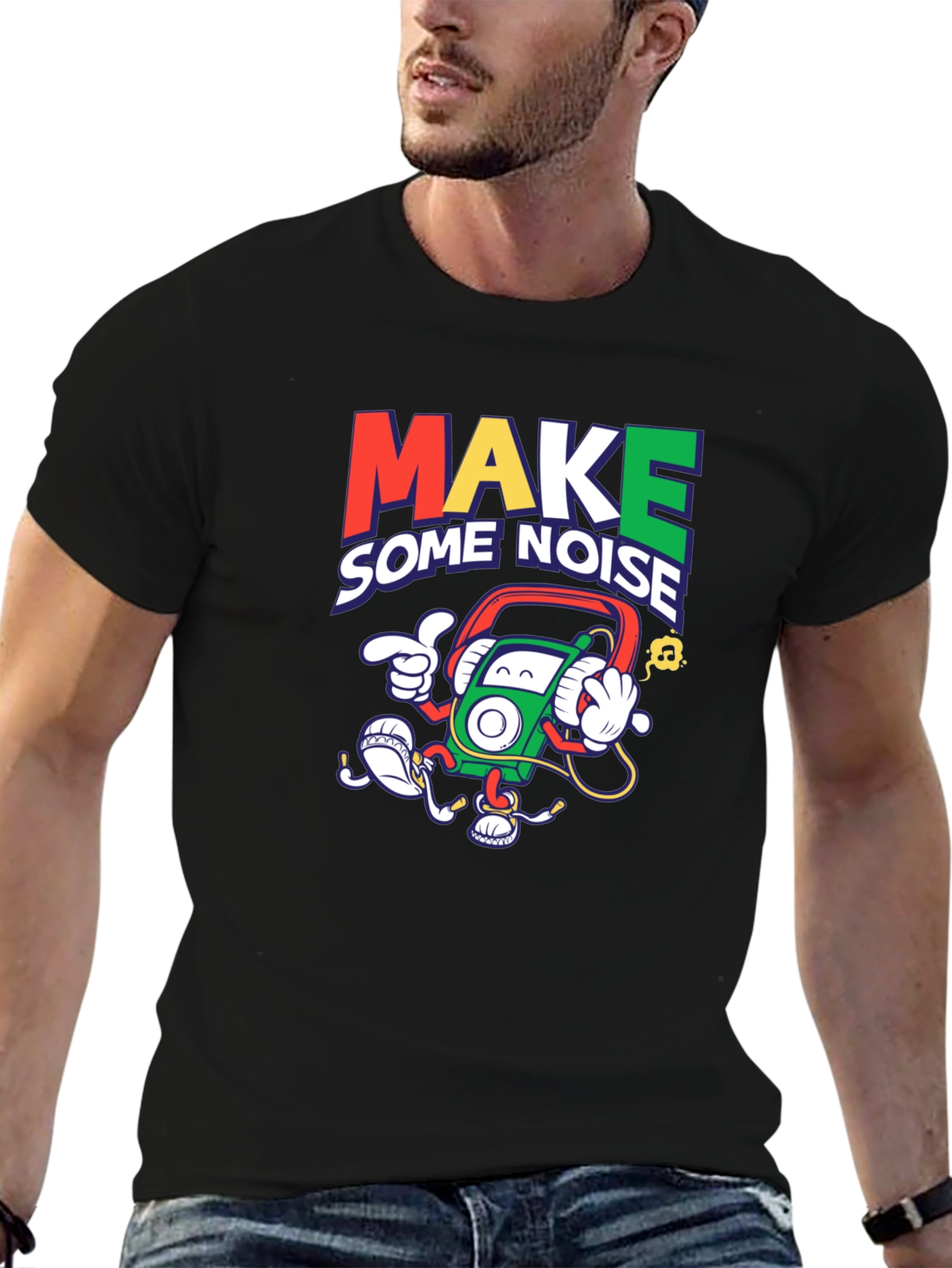 Make Some Noise Graphic Tee