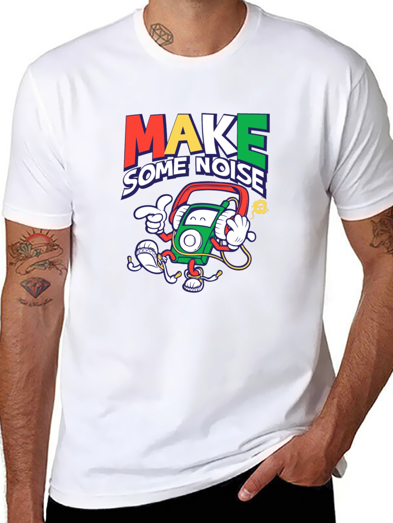 Make Some Noise Graphic Tee