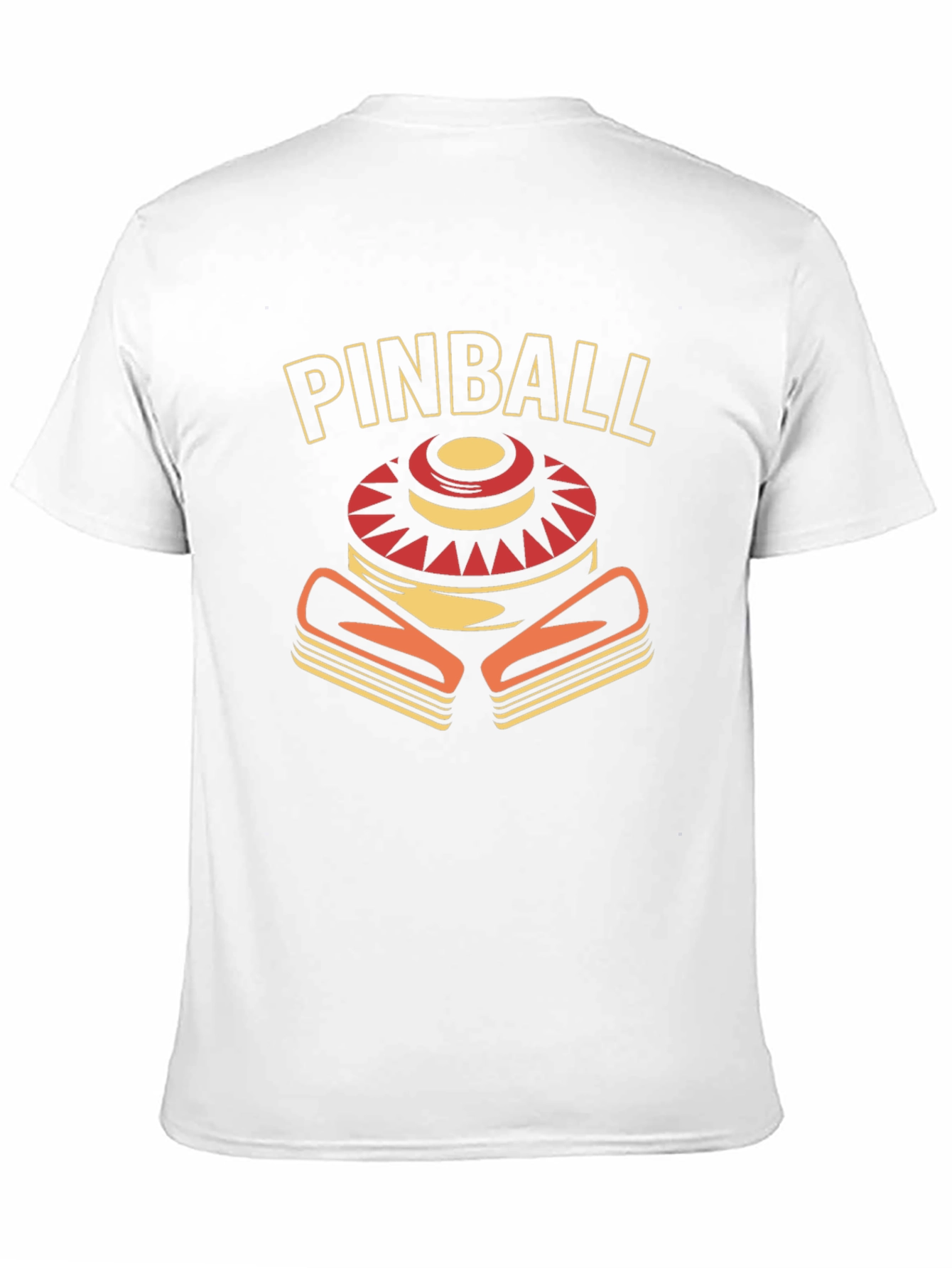 Retro Pinball Machine Graphic T-Shirt