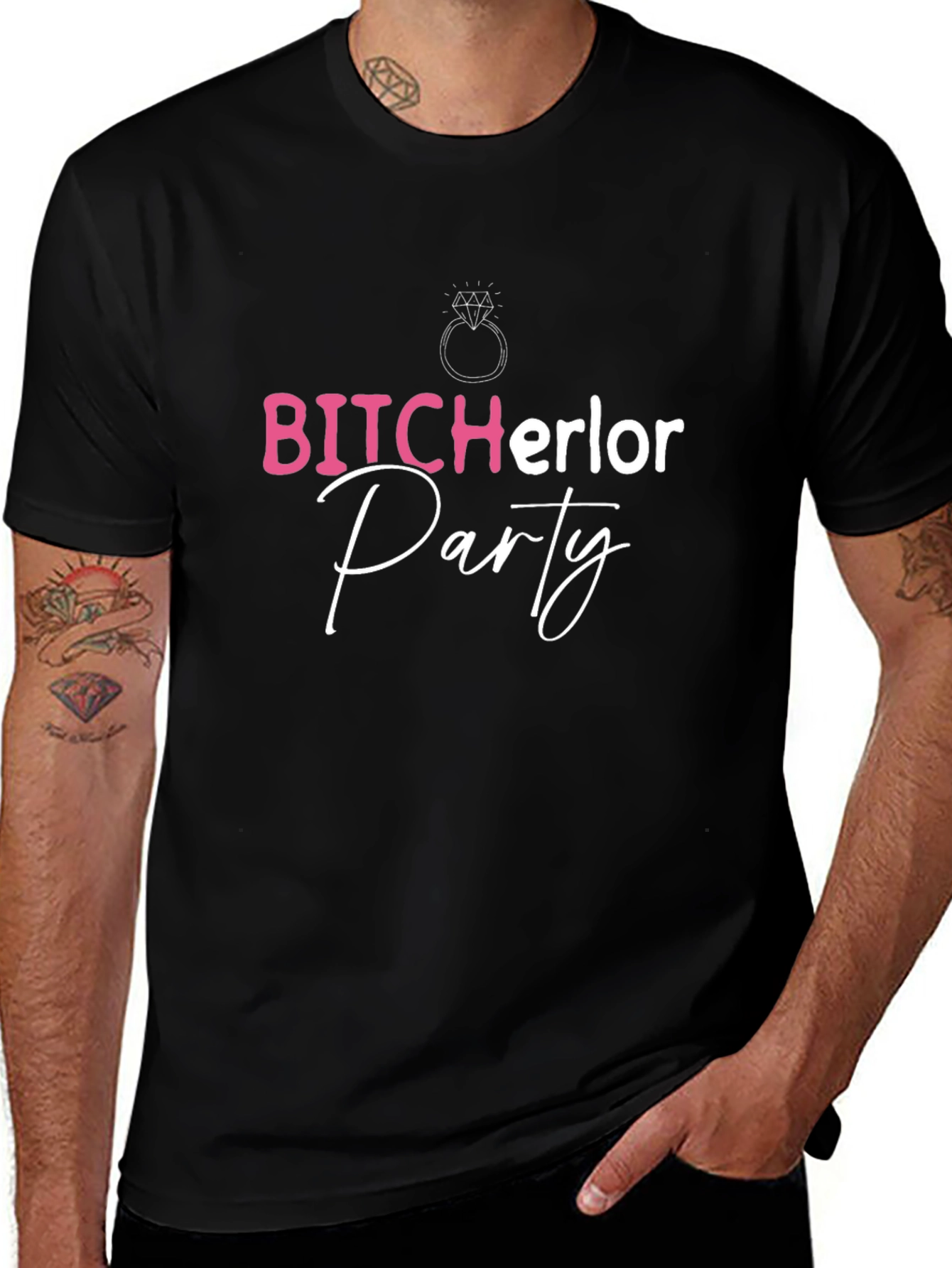 Bitcherlor Party T-Shirt Bridal Shower Tee
