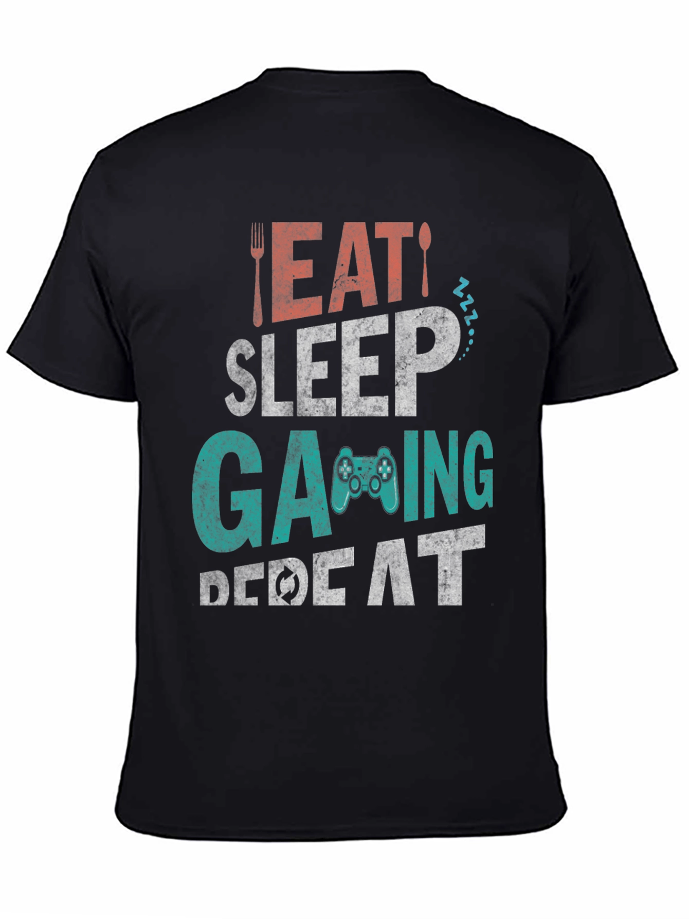 Eat Sleep Gaming Repeat T-Shirt