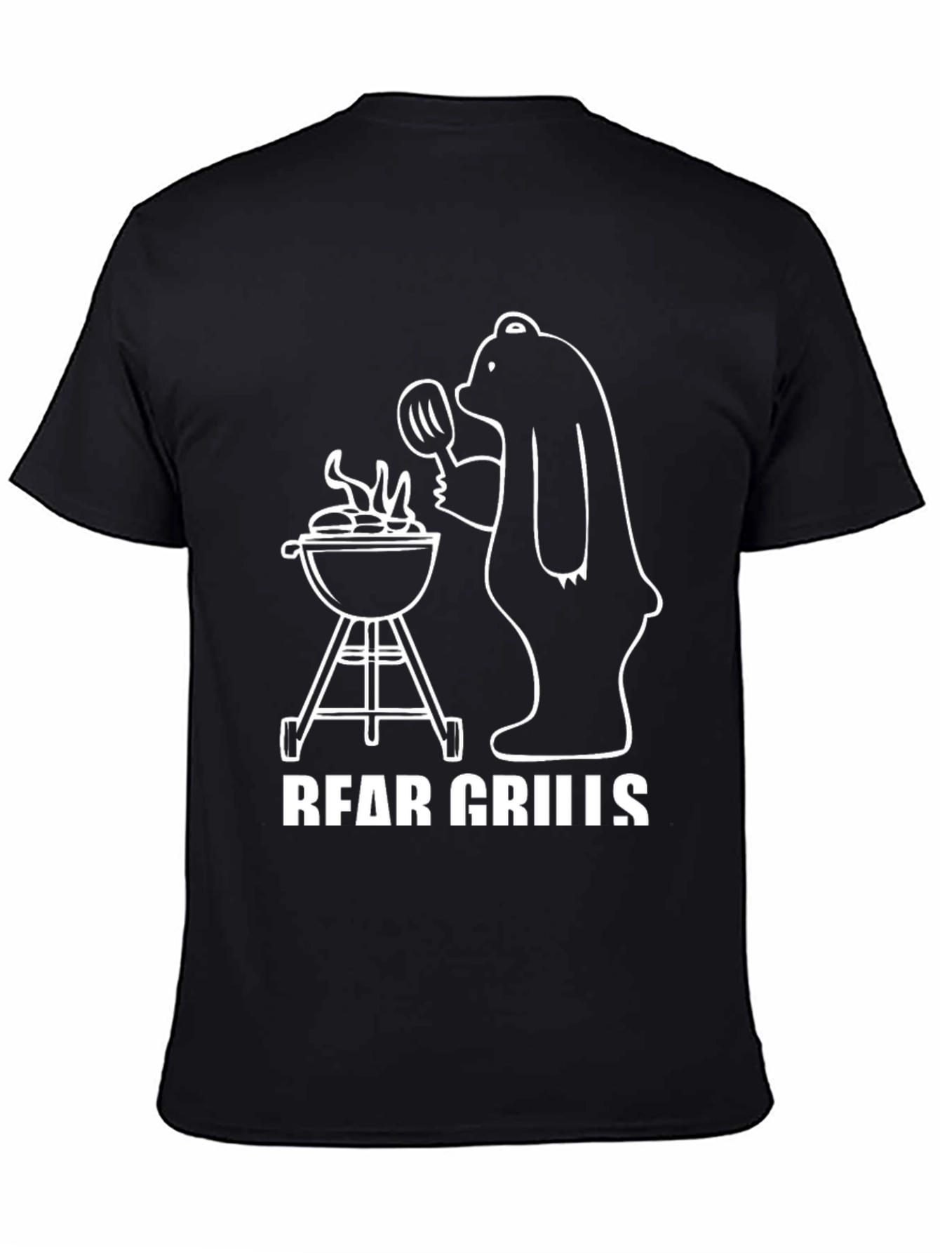 Bear Grills Funny BBQ T-Shirt