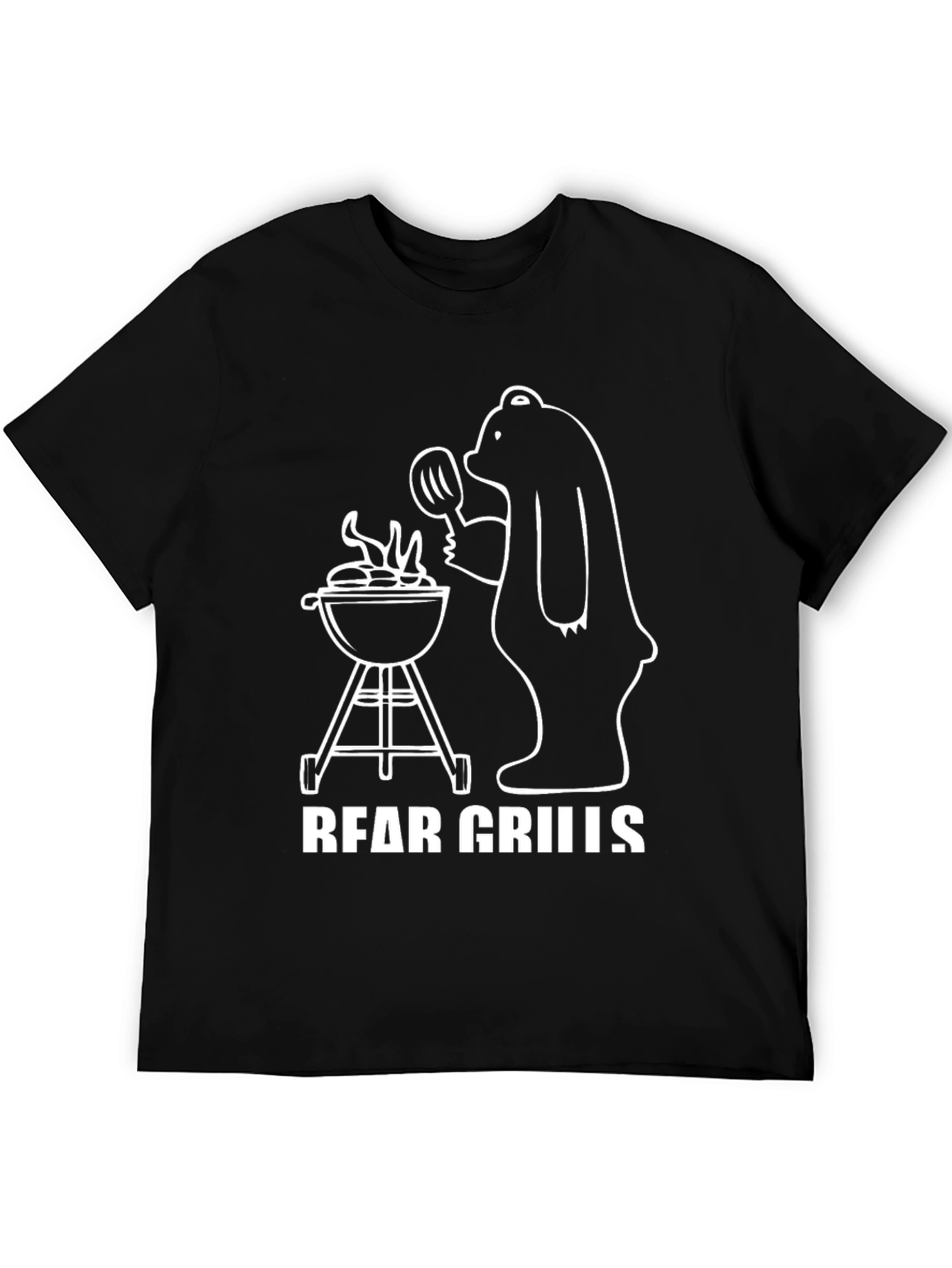 Bear Grills Funny BBQ T-Shirt