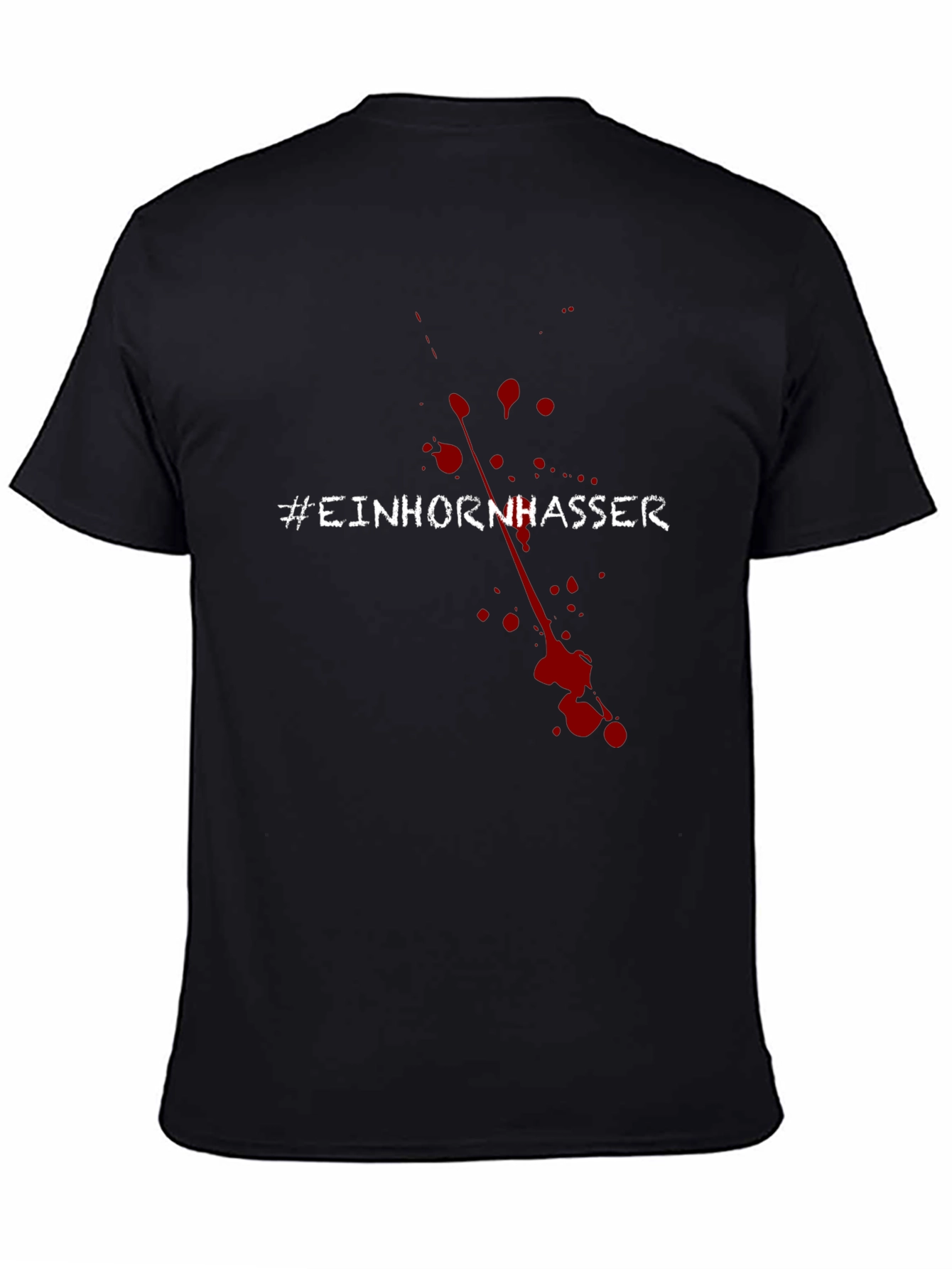 Einhornhasser T-Shirt - Dark Humor Tee