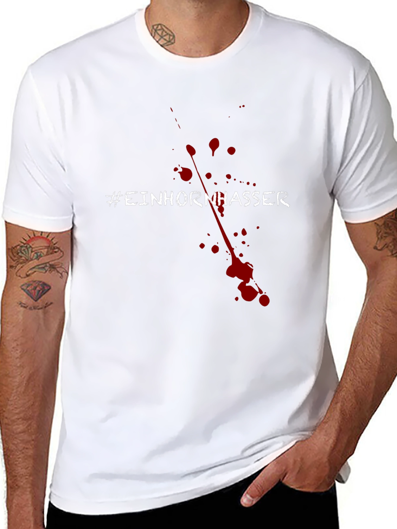 Einhornhasser T-Shirt - Dark Humor Tee