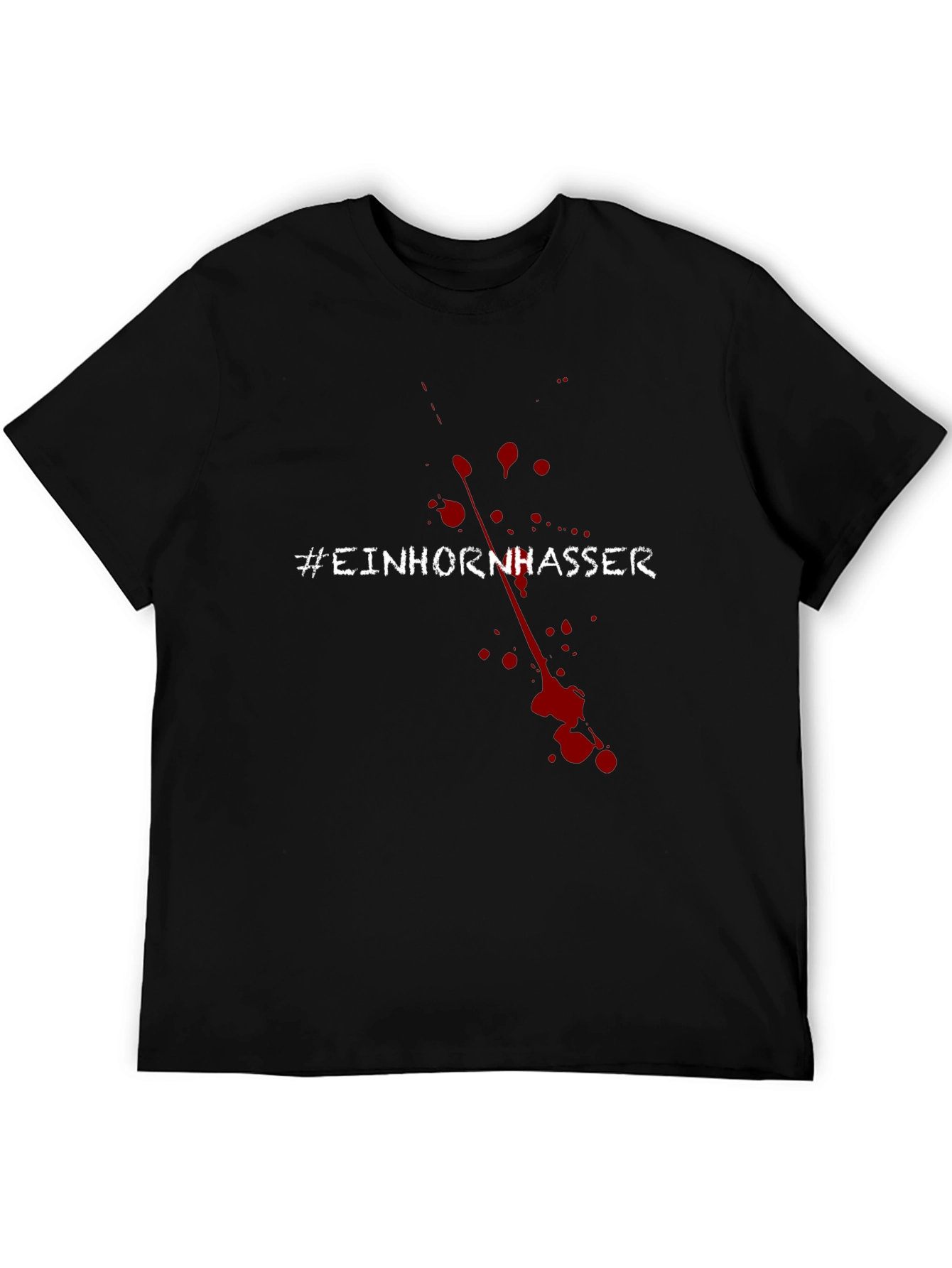 Einhornhasser T-Shirt - Dark Humor Tee
