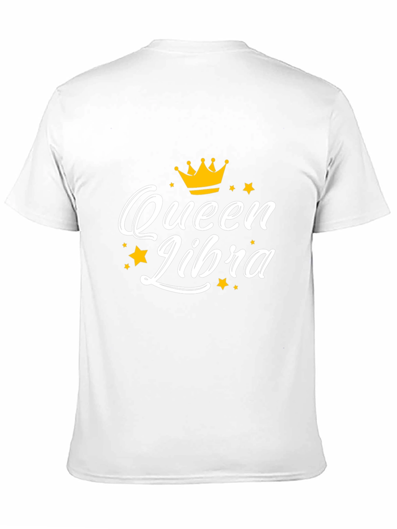Queen Libra Graphic Tee - Black Cotton T-Shirt