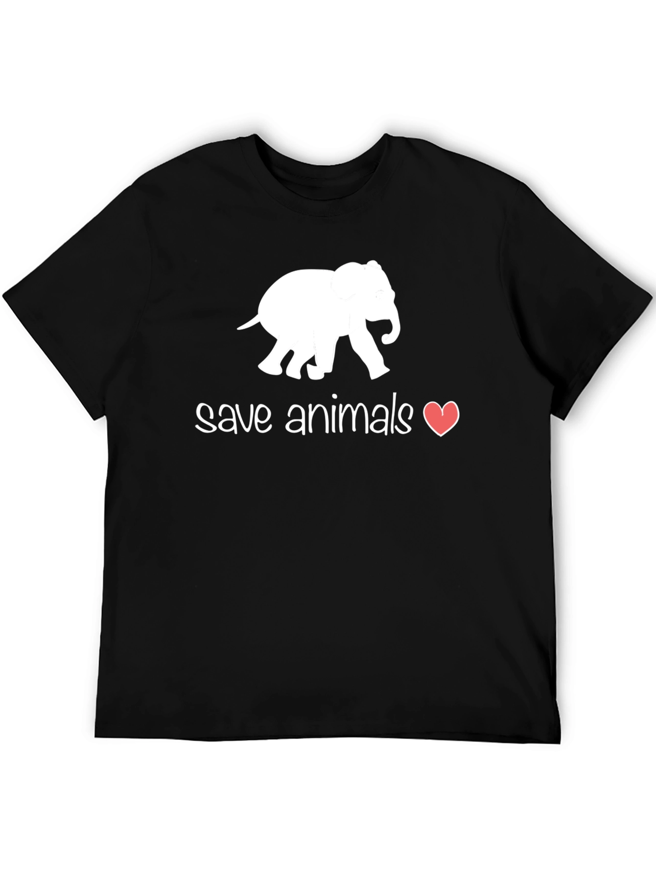 Save Animals T-Shirt - Elephant Graphic Tee