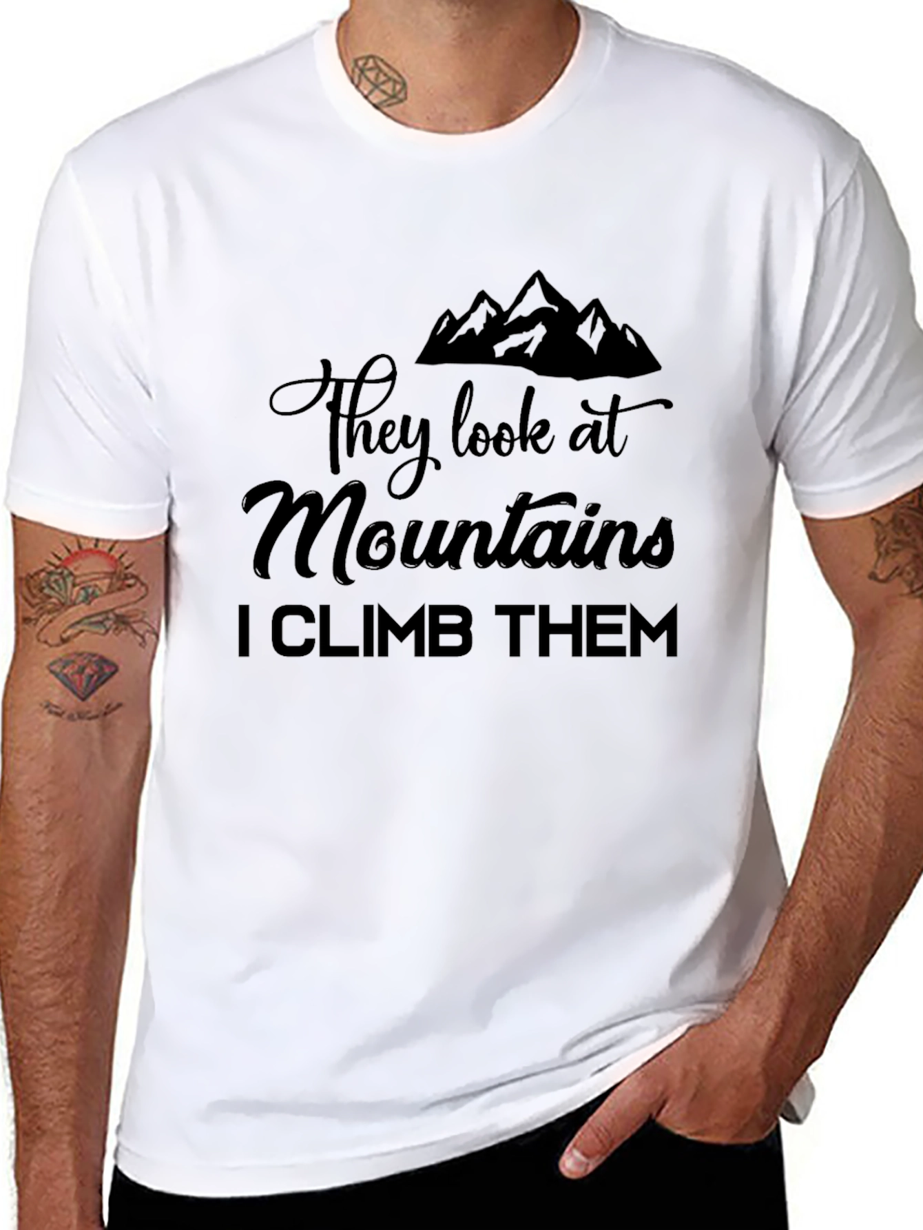Mountain Climber Graphic T-Shirt - Adventure Ready Tee