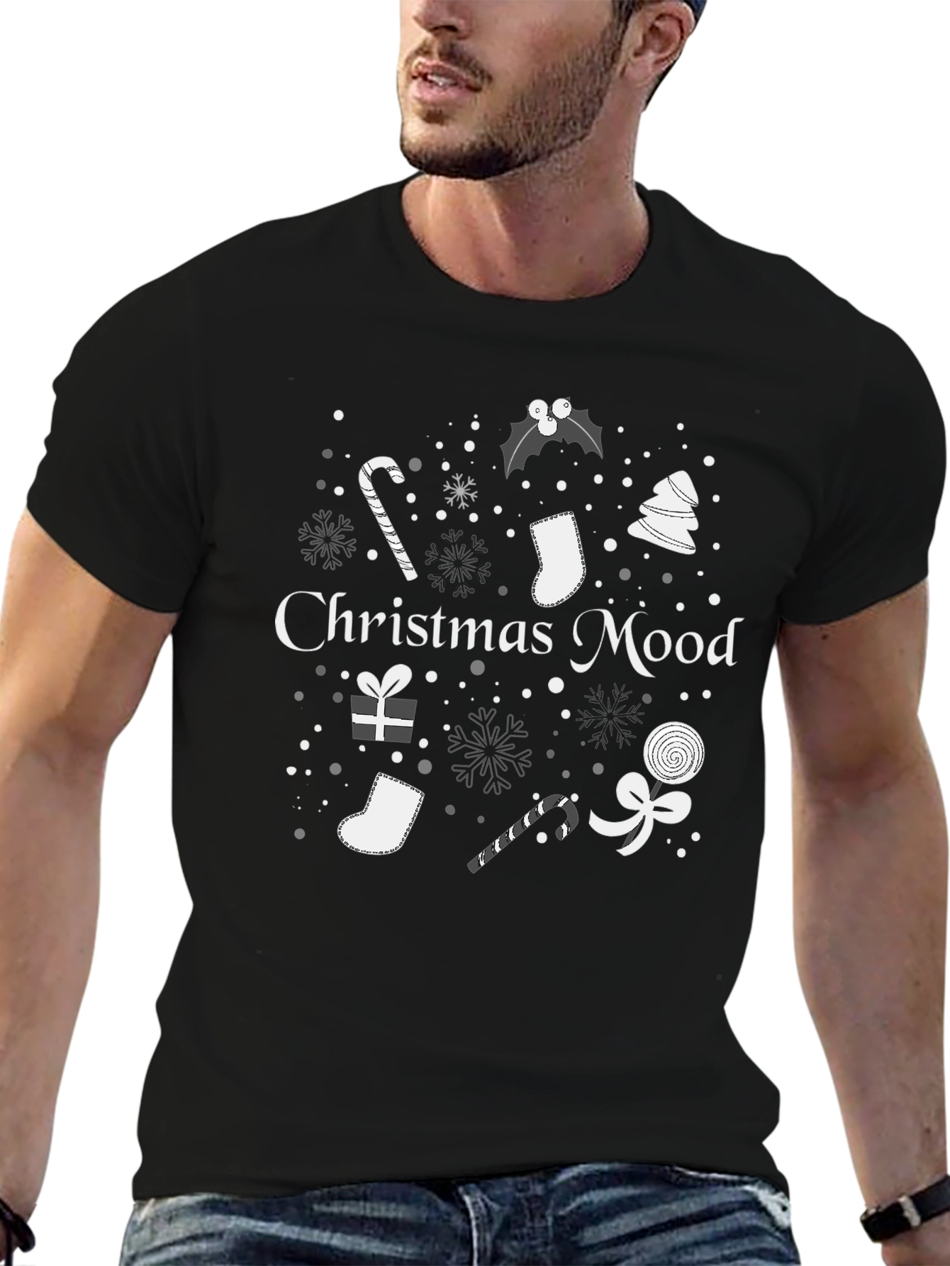 Christmas Mood Graphic T-Shirt