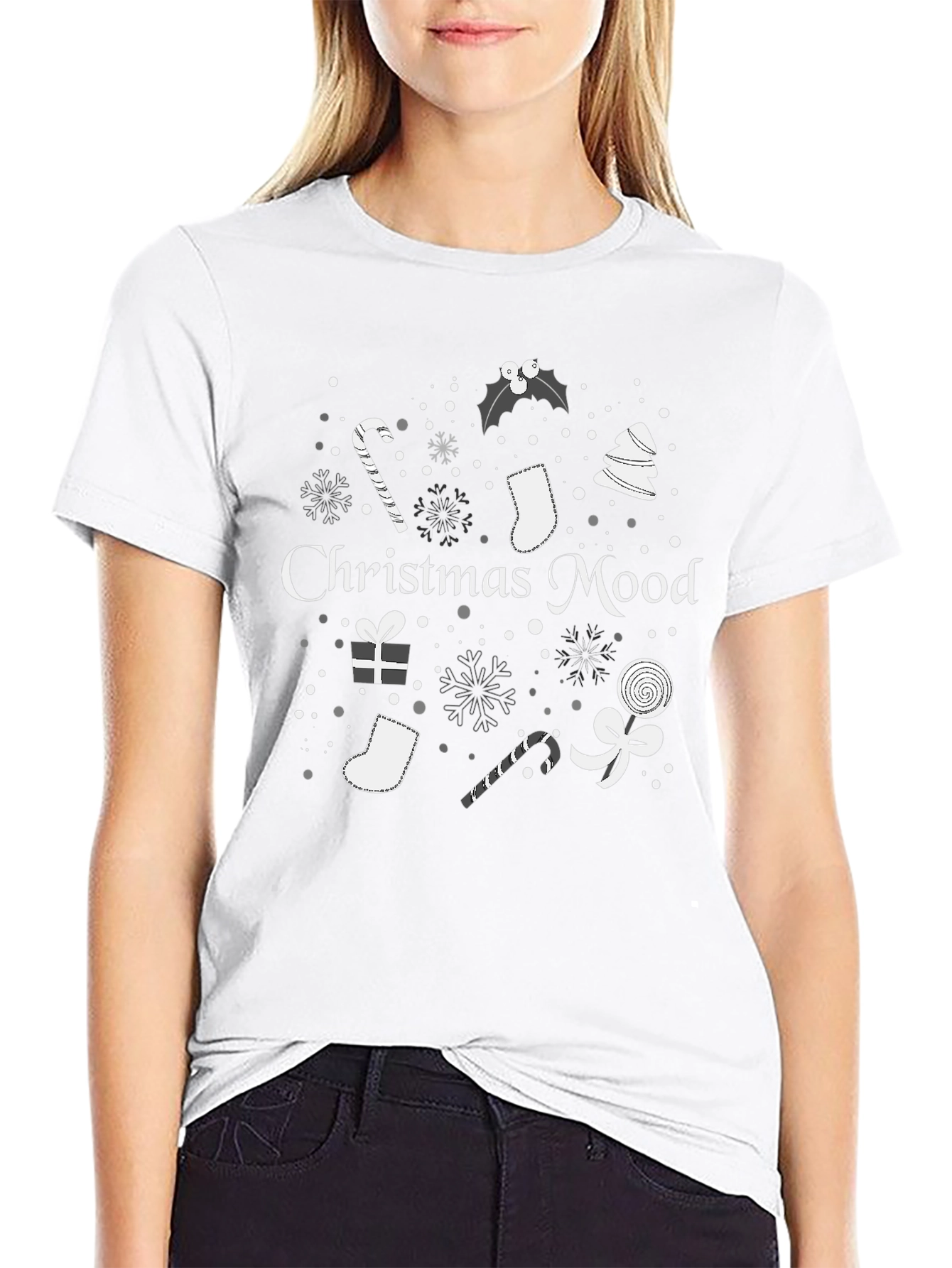 Christmas Mood Graphic T-Shirt