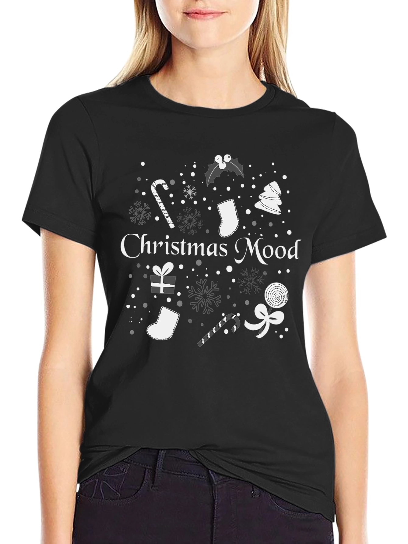Christmas Mood Graphic T-Shirt