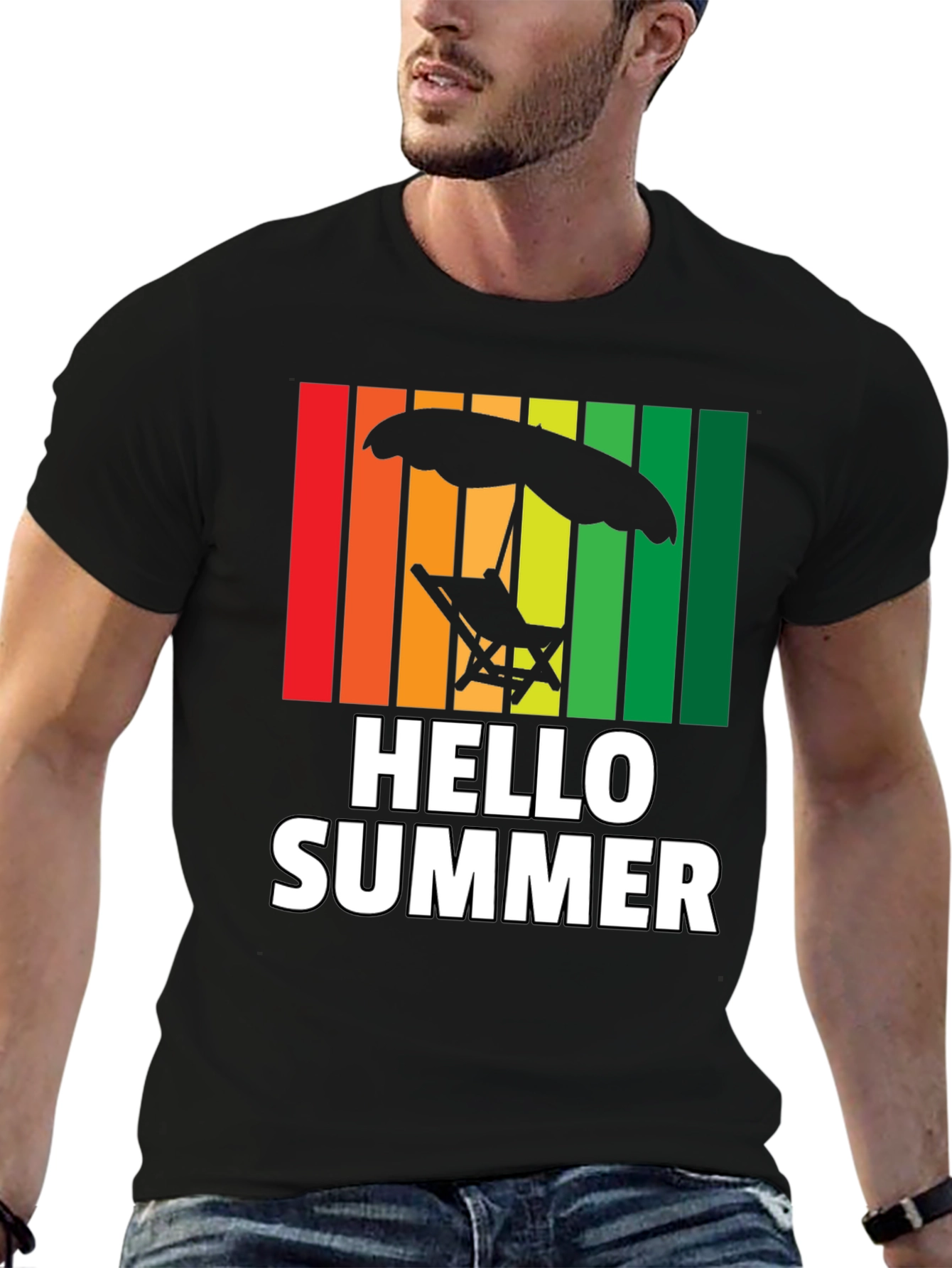 Hello Summer Graphic T-Shirt