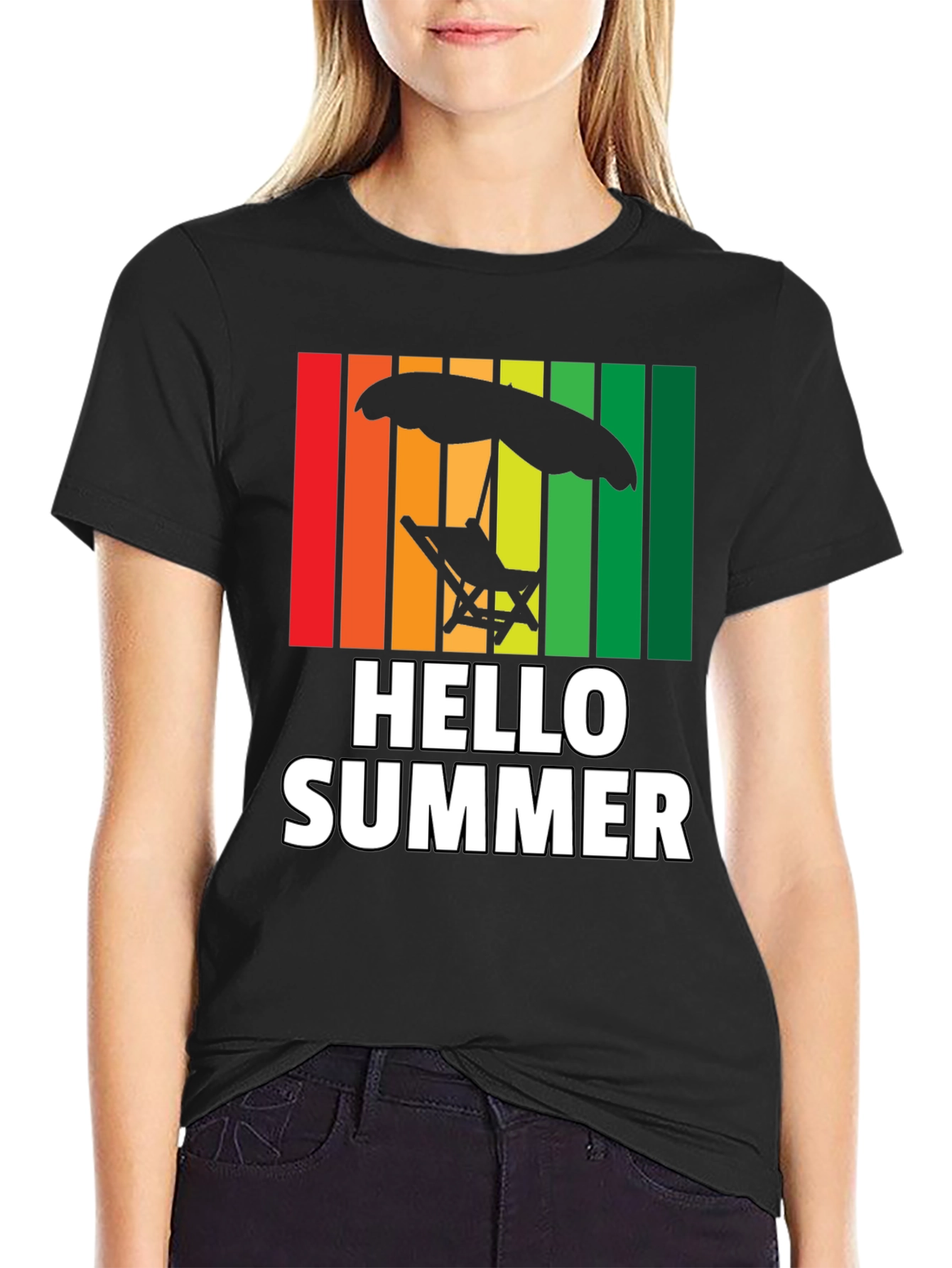 Hello Summer Graphic T-Shirt