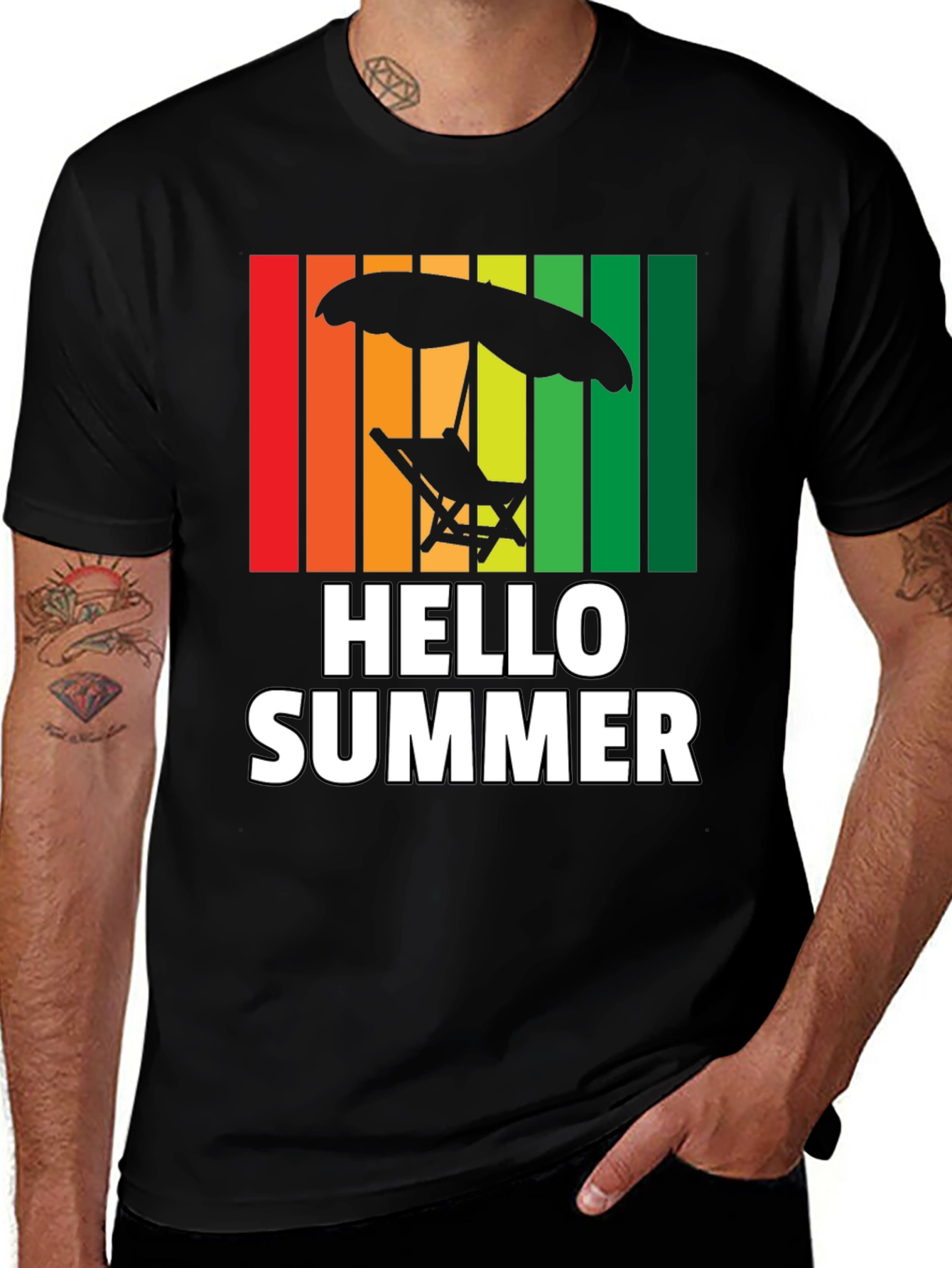 Hello Summer Graphic T-Shirt