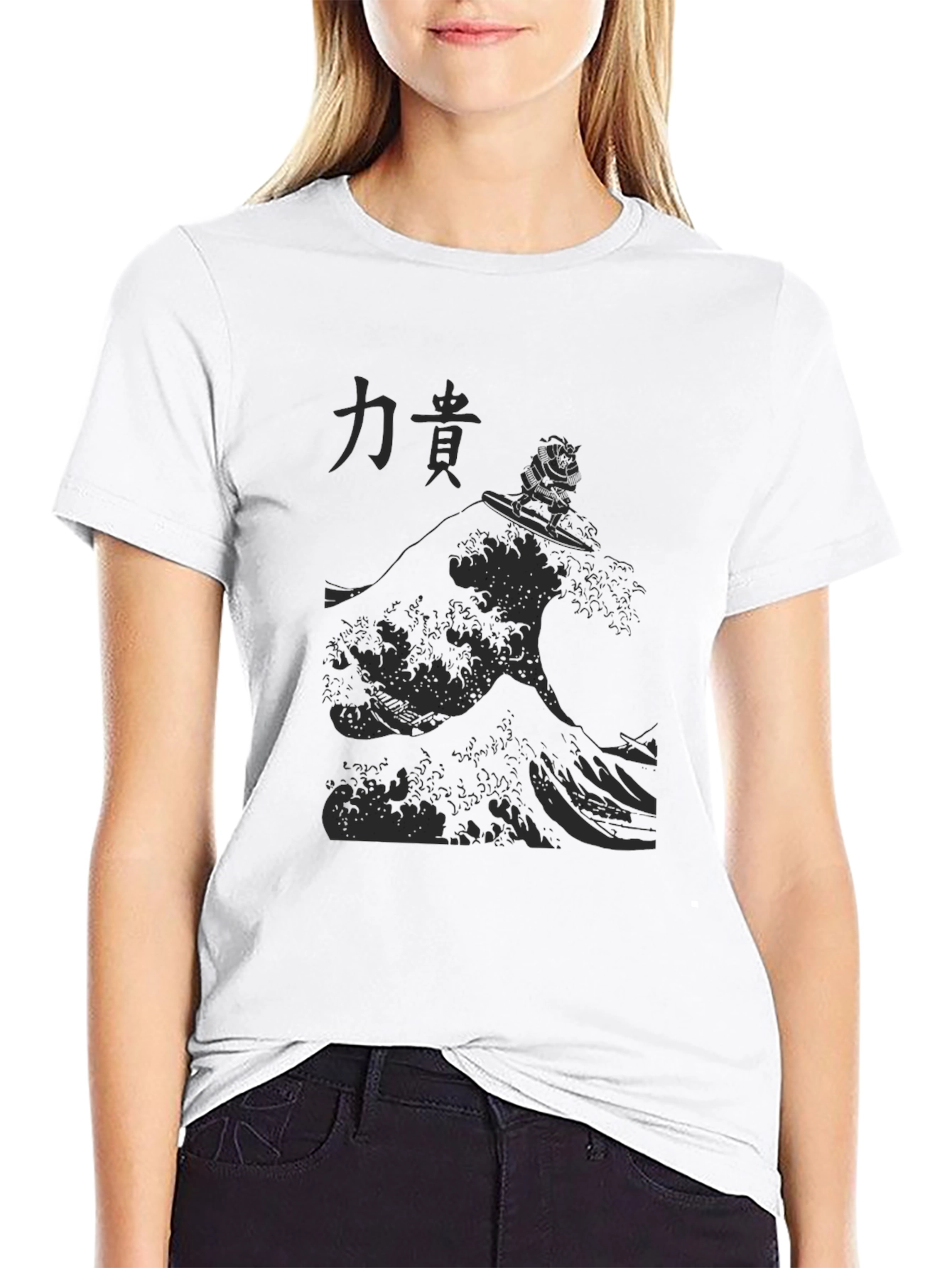 Black Wave Graphic Tee