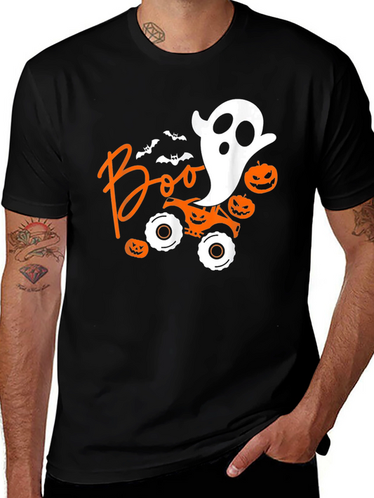 Halloween Boo Monster Truck Tee