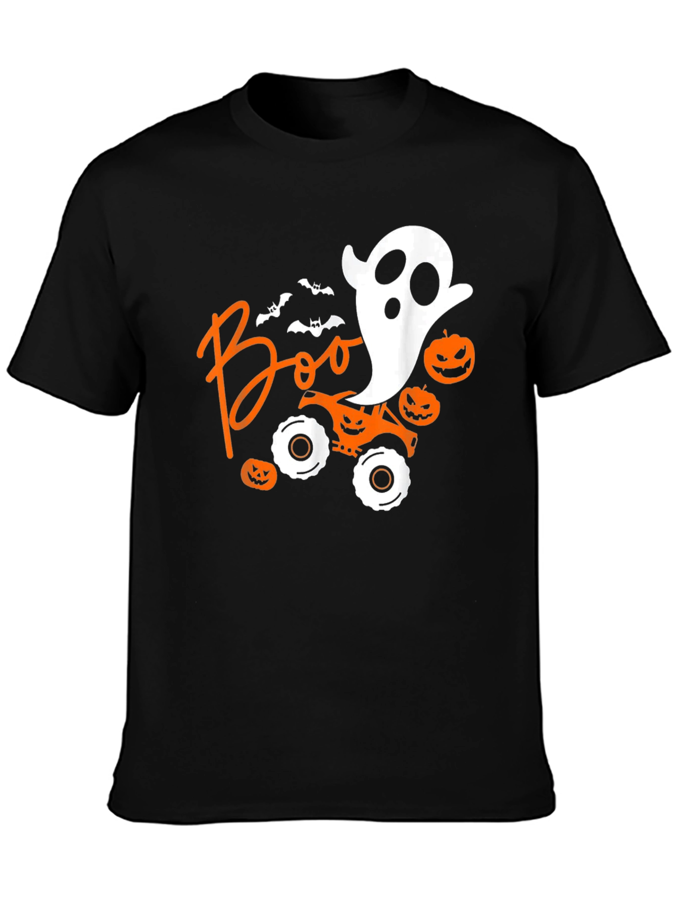 Halloween Boo Monster Truck Tee