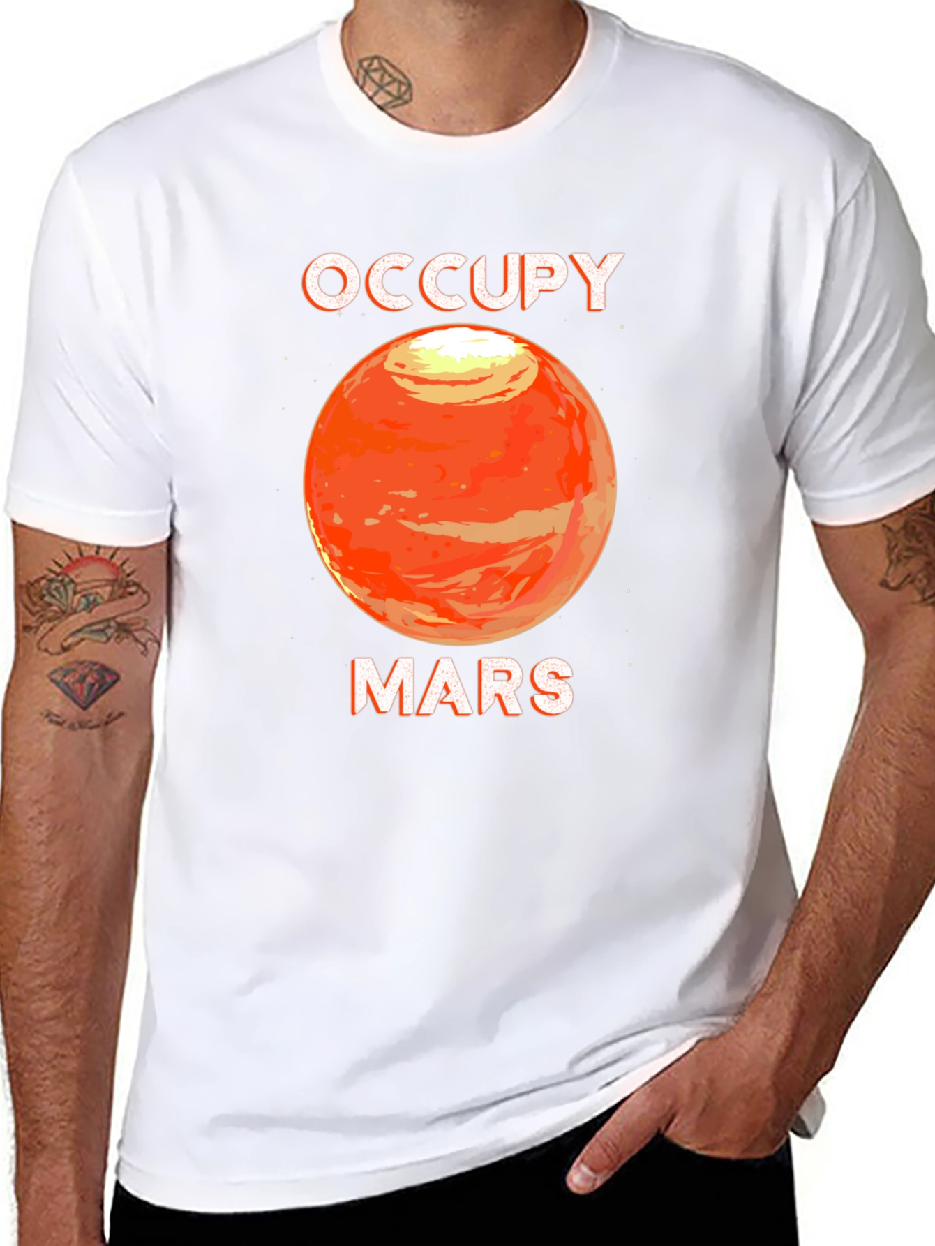 Occupy Mars T-Shirt - Outer Space Tee