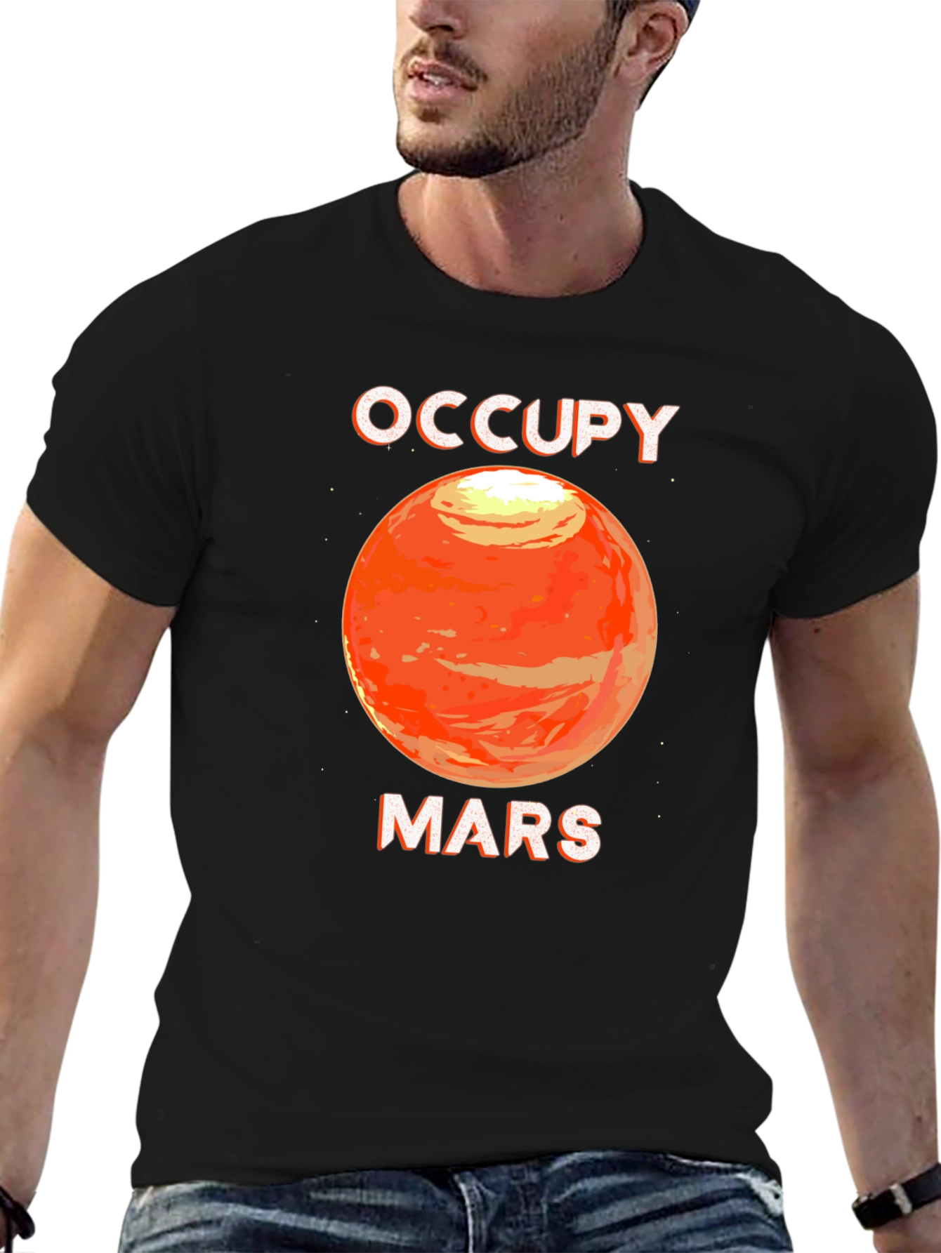 Occupy Mars T-Shirt - Outer Space Tee