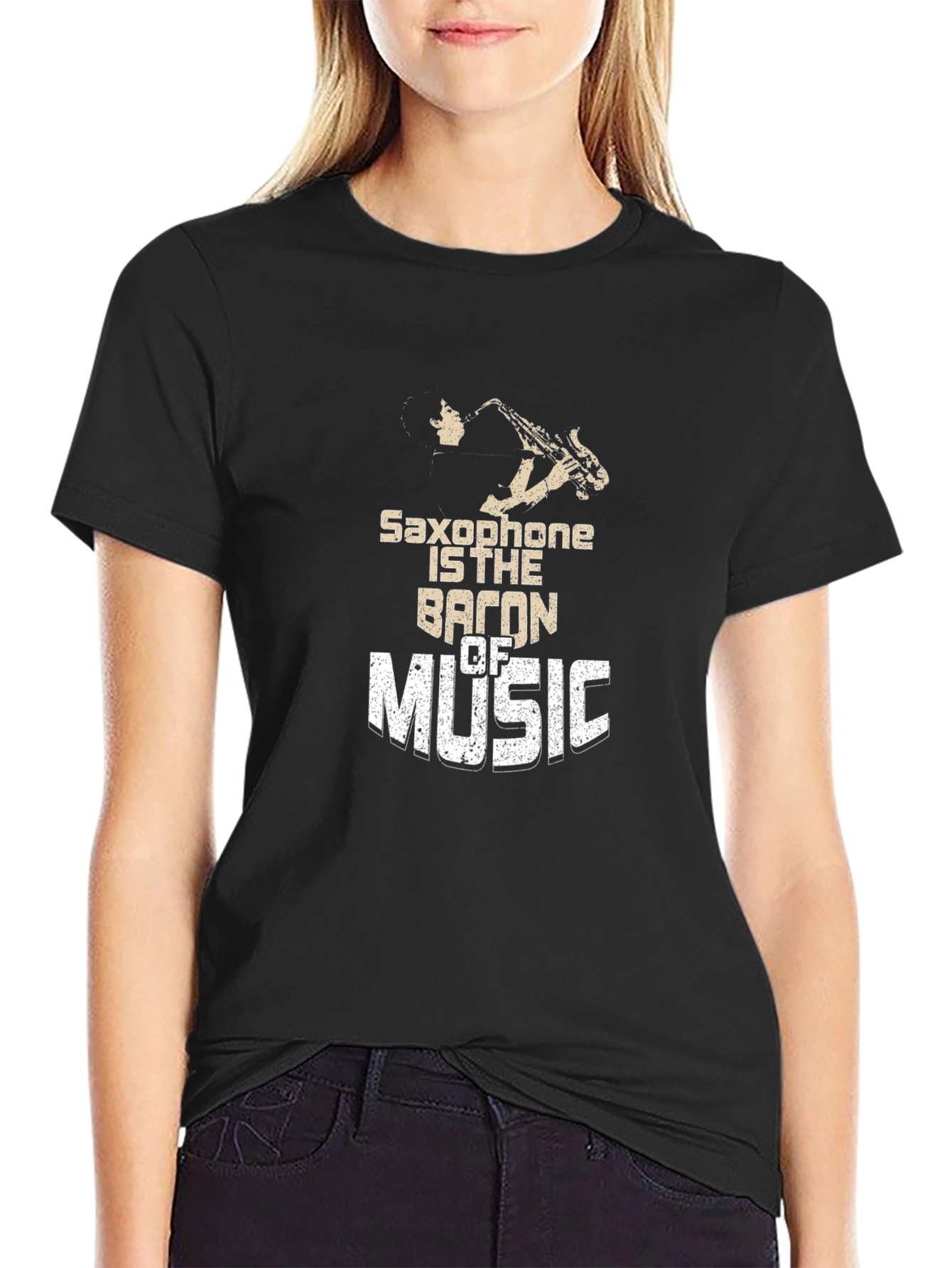 Saxophone Is The Bacon of Music T-Shirt