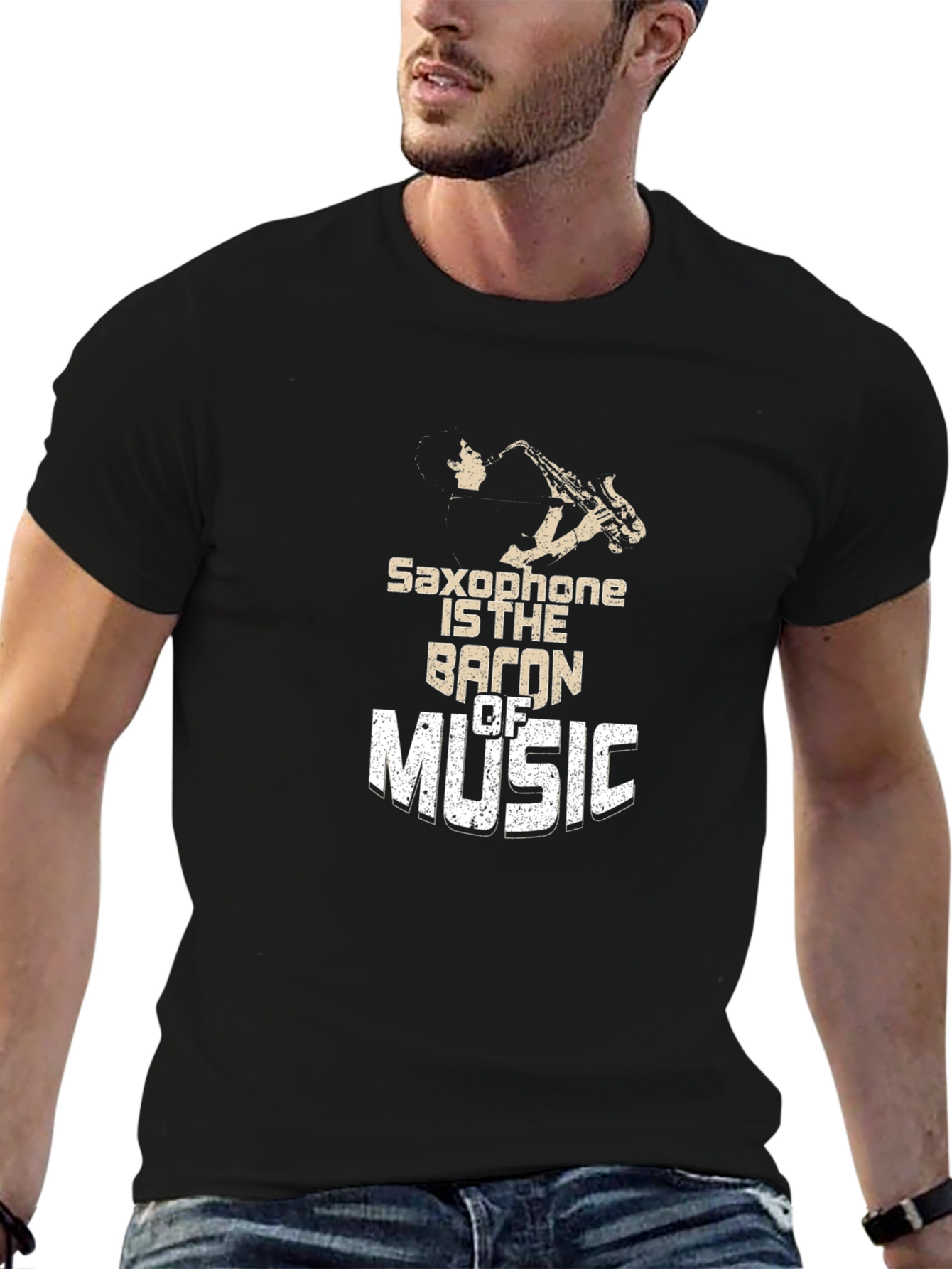 Saxophone Is The Bacon of Music T-Shirt