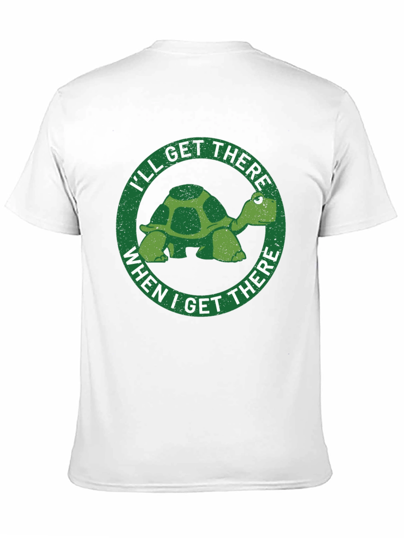 Ill Get There Turtle Graphic T-Shirt