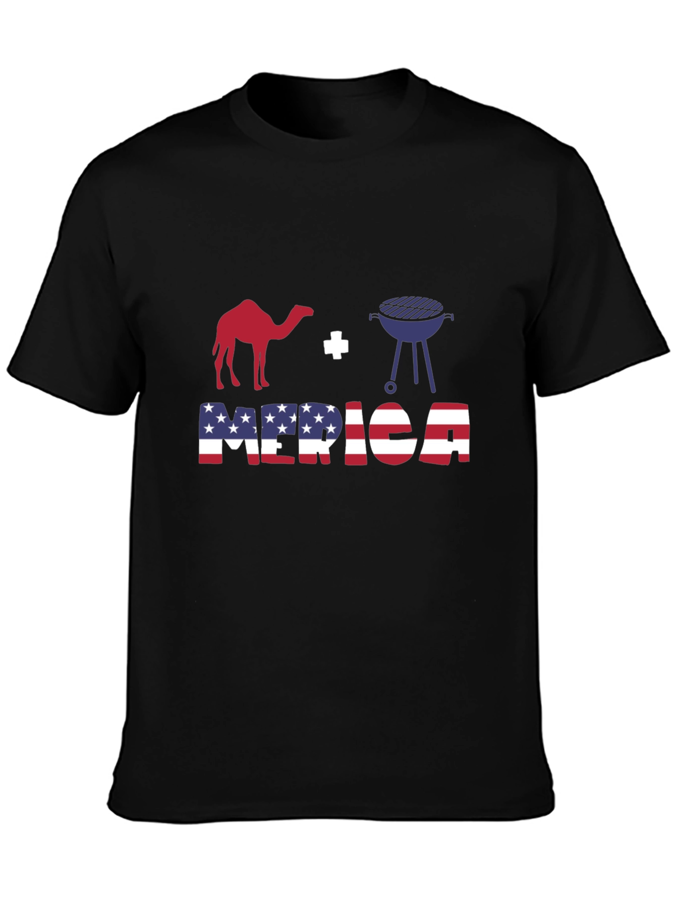 Camel BBQ Merica T-Shirt