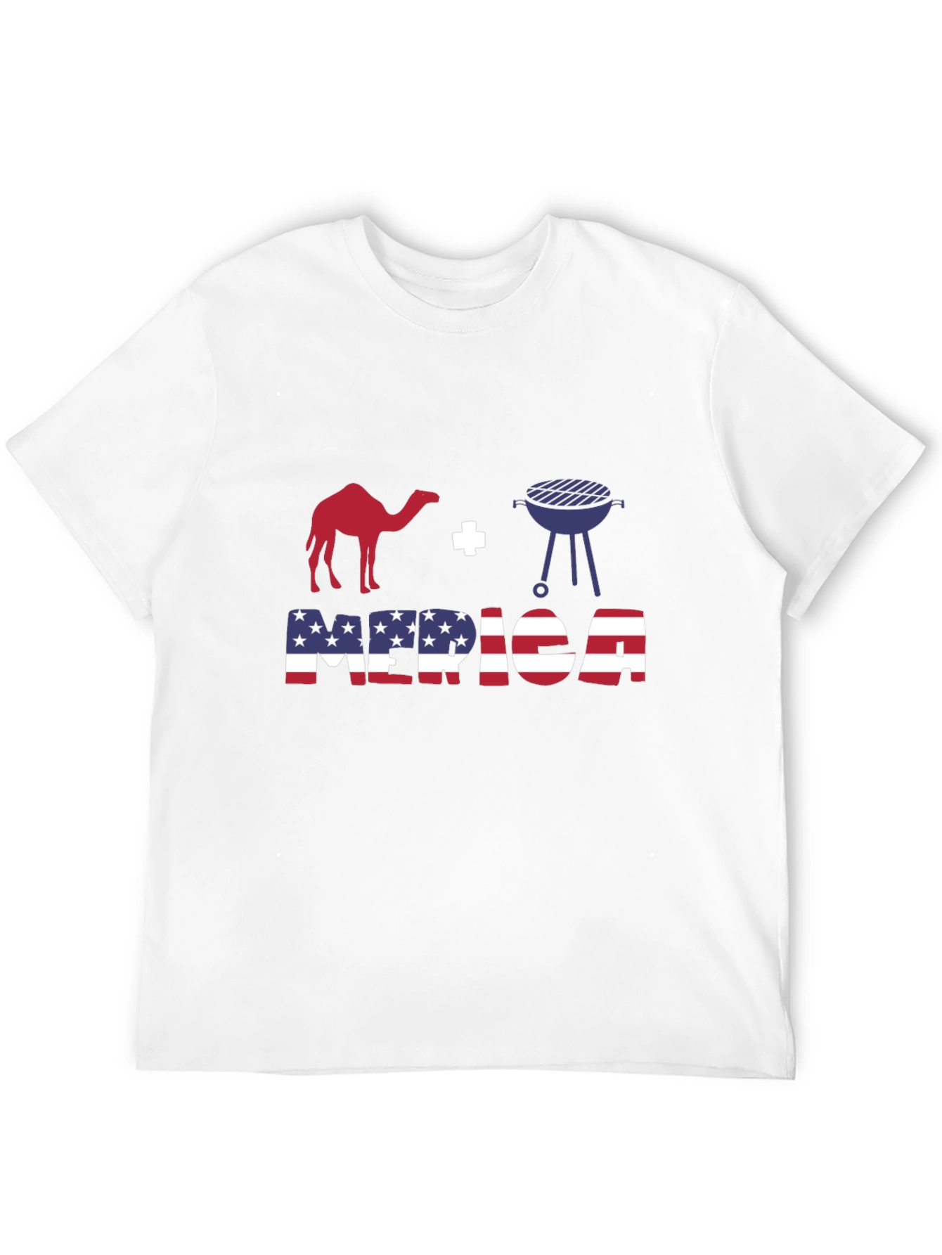 Camel BBQ Merica T-Shirt