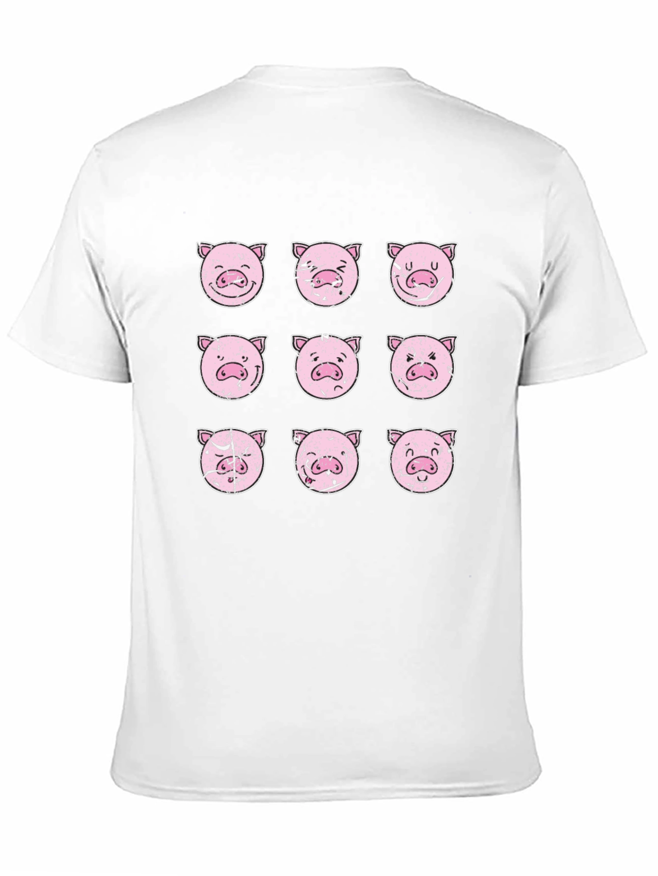 Expression Pig T-Shirt - Black Graphic Tee