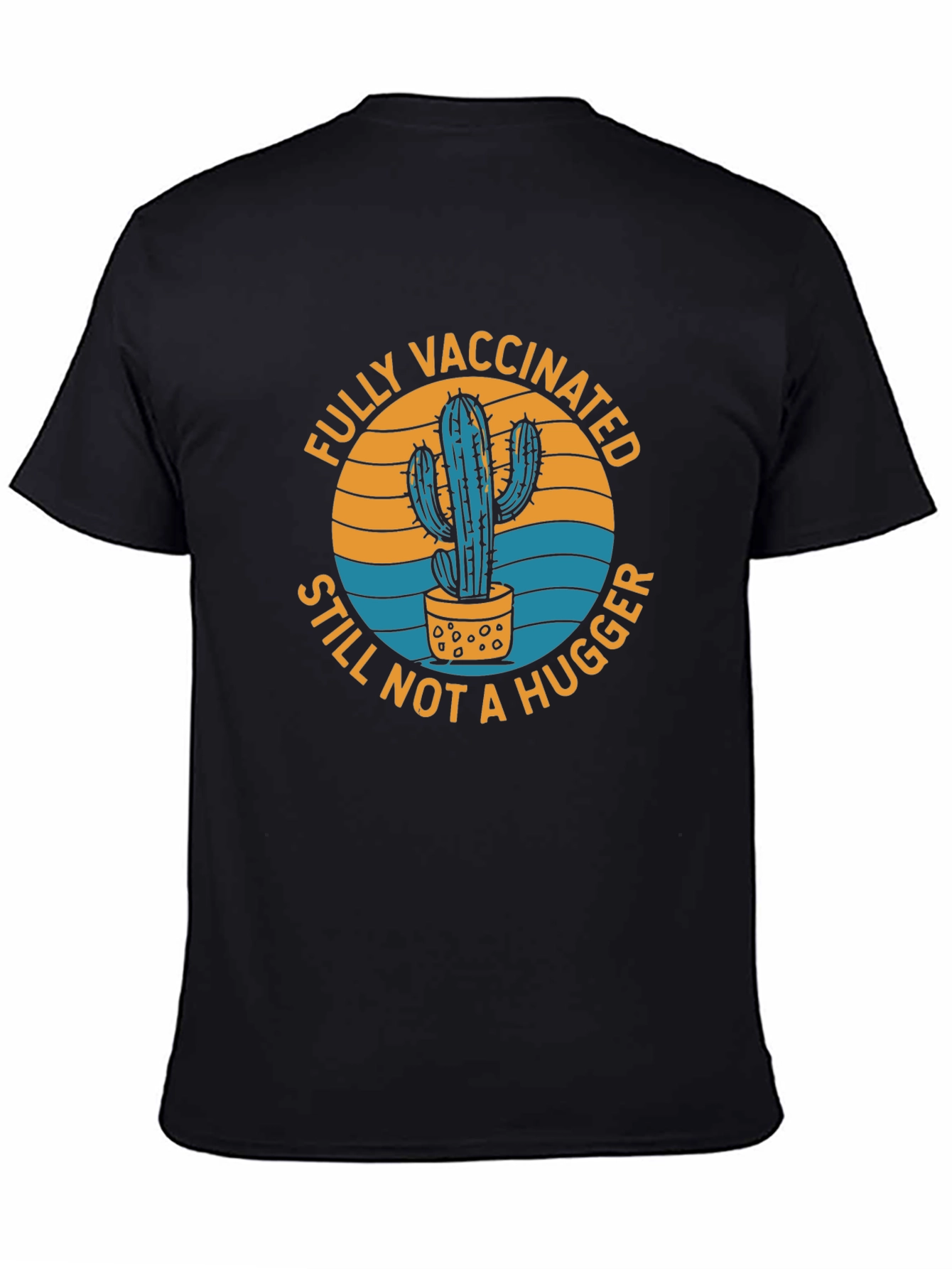Fully Vaccinated Cactus Graphic Tee - Hugger Beware