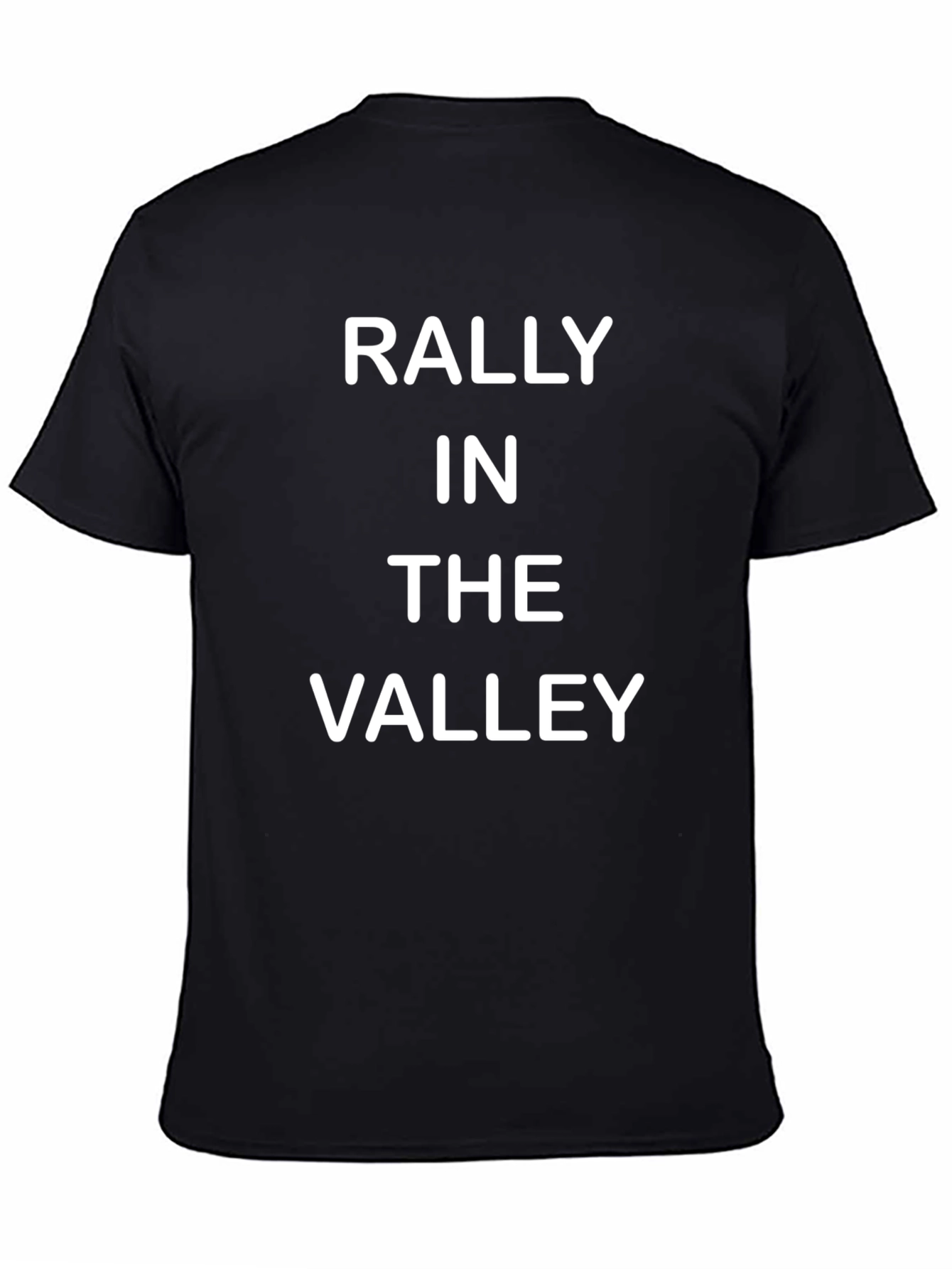 Rally in the Valley Black T-Shirt