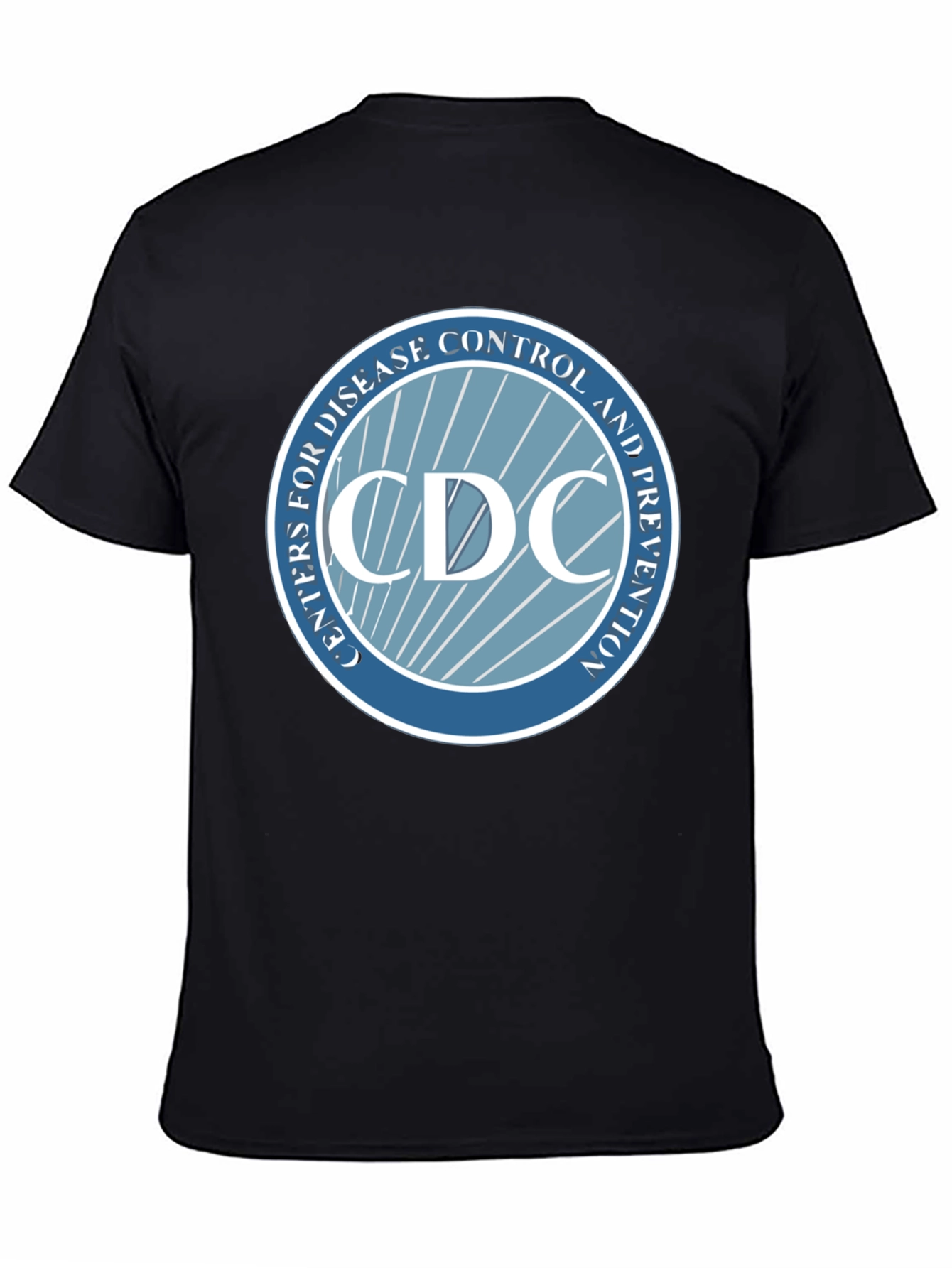 CDC Logo Graphic T-Shirt - Black