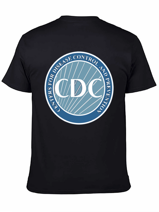 CDC Logo Graphic T-Shirt - Black