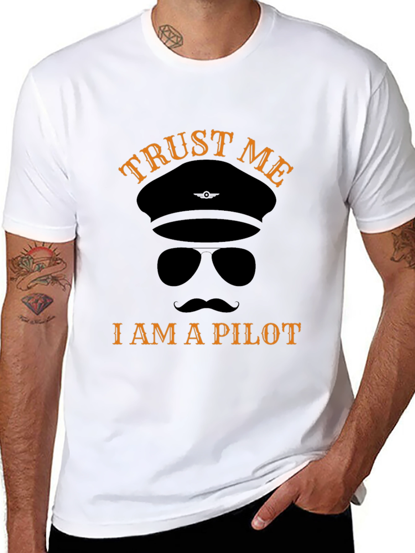 Trust Me I Am A Pilot Graphic T-Shirt
