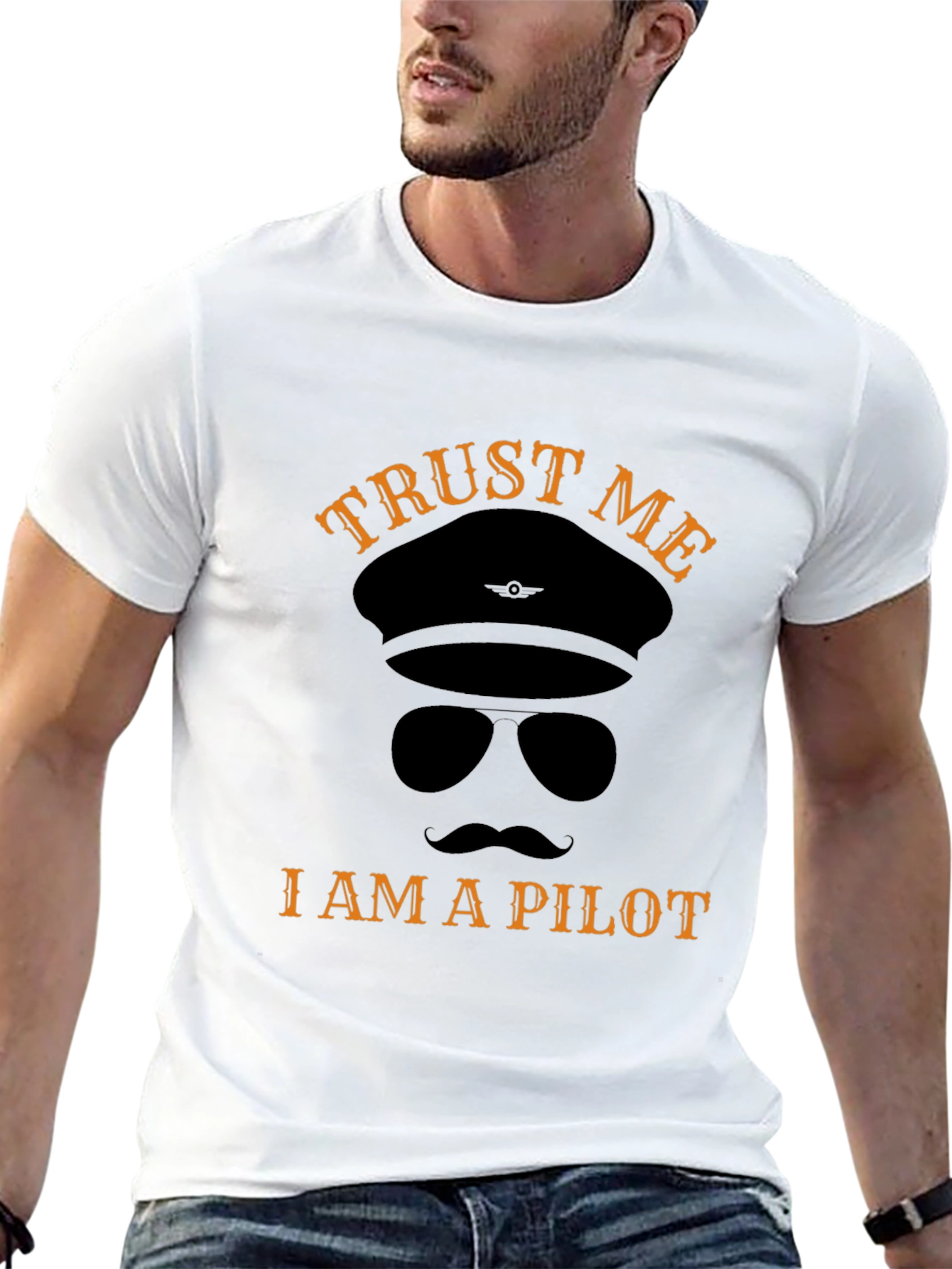 Trust Me I Am A Pilot Graphic T-Shirt