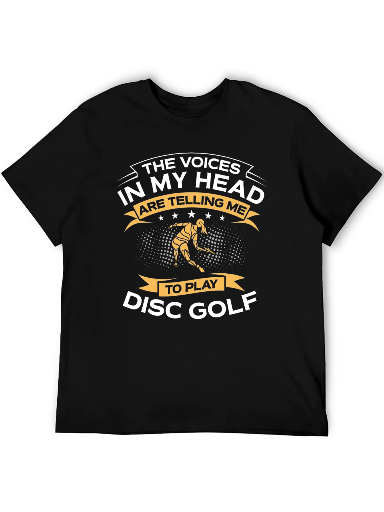 Funny Disc Golf T-Shirt - Voices in My Head