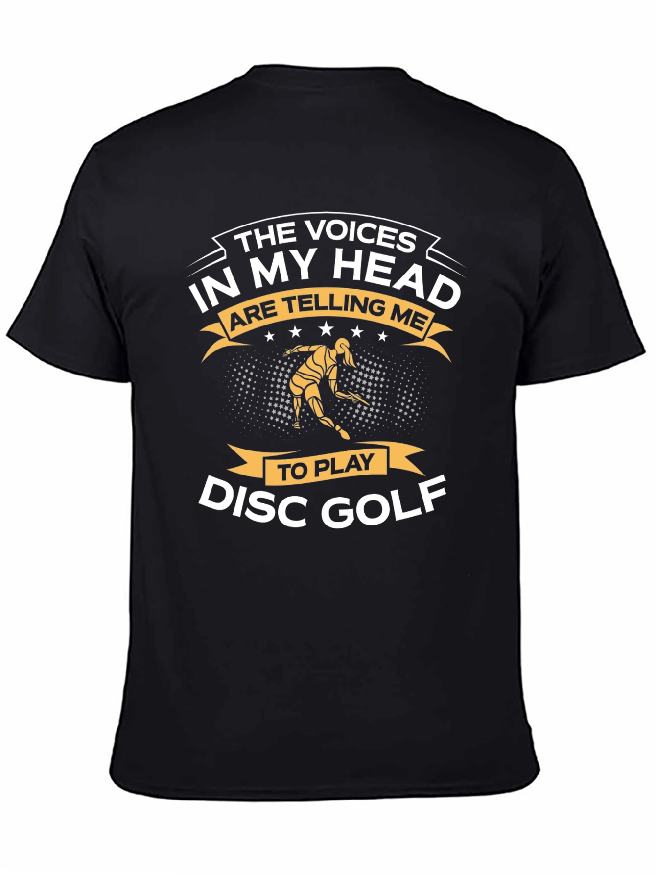 Funny Disc Golf T-Shirt - Voices in My Head