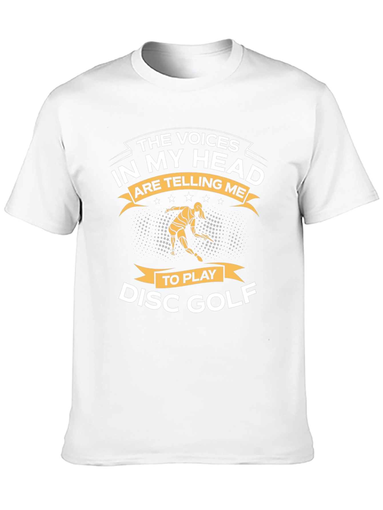 Funny Disc Golf T-Shirt - Voices in My Head