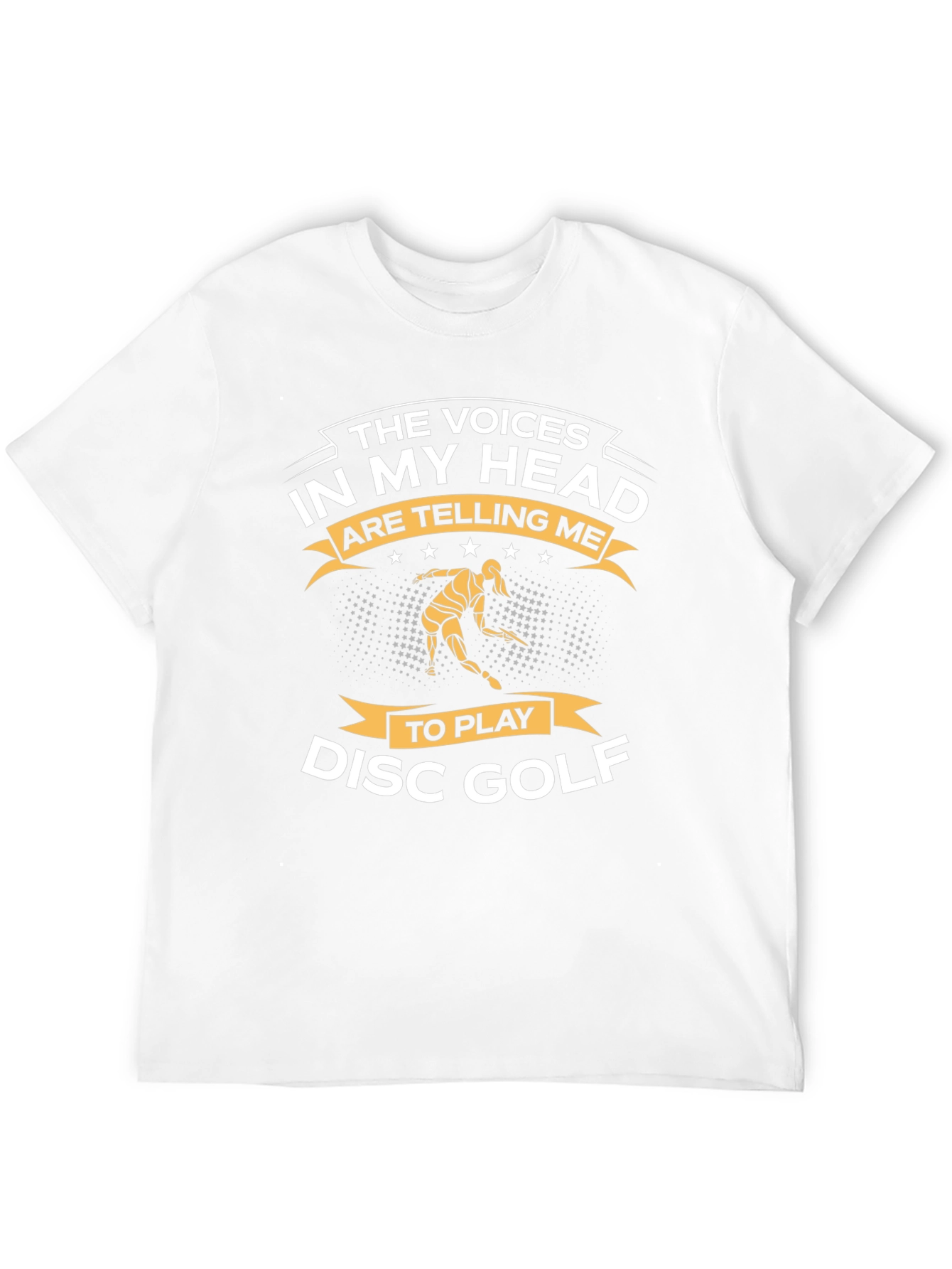Funny Disc Golf T-Shirt - Voices in My Head