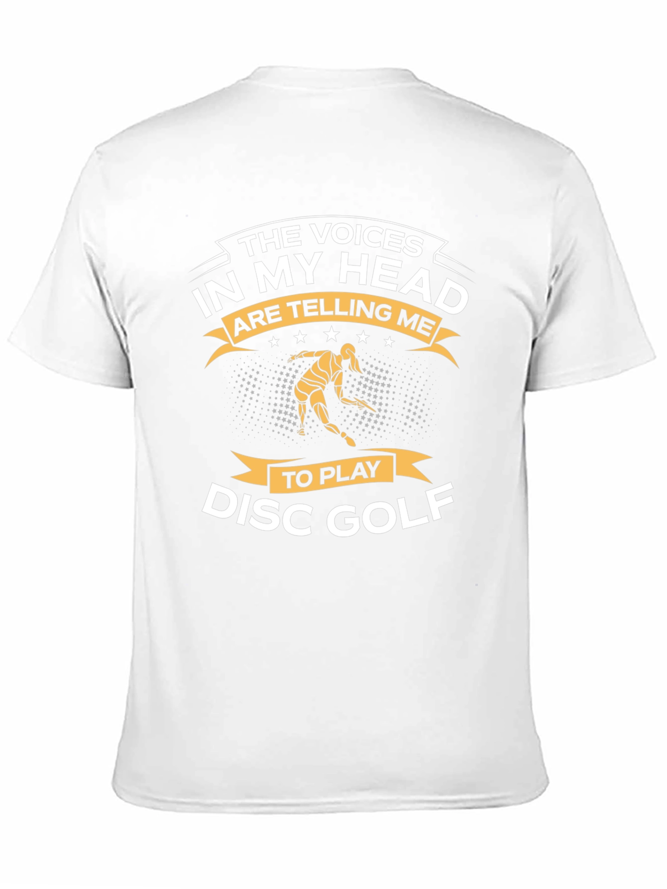 Funny Disc Golf T-Shirt - Voices in My Head